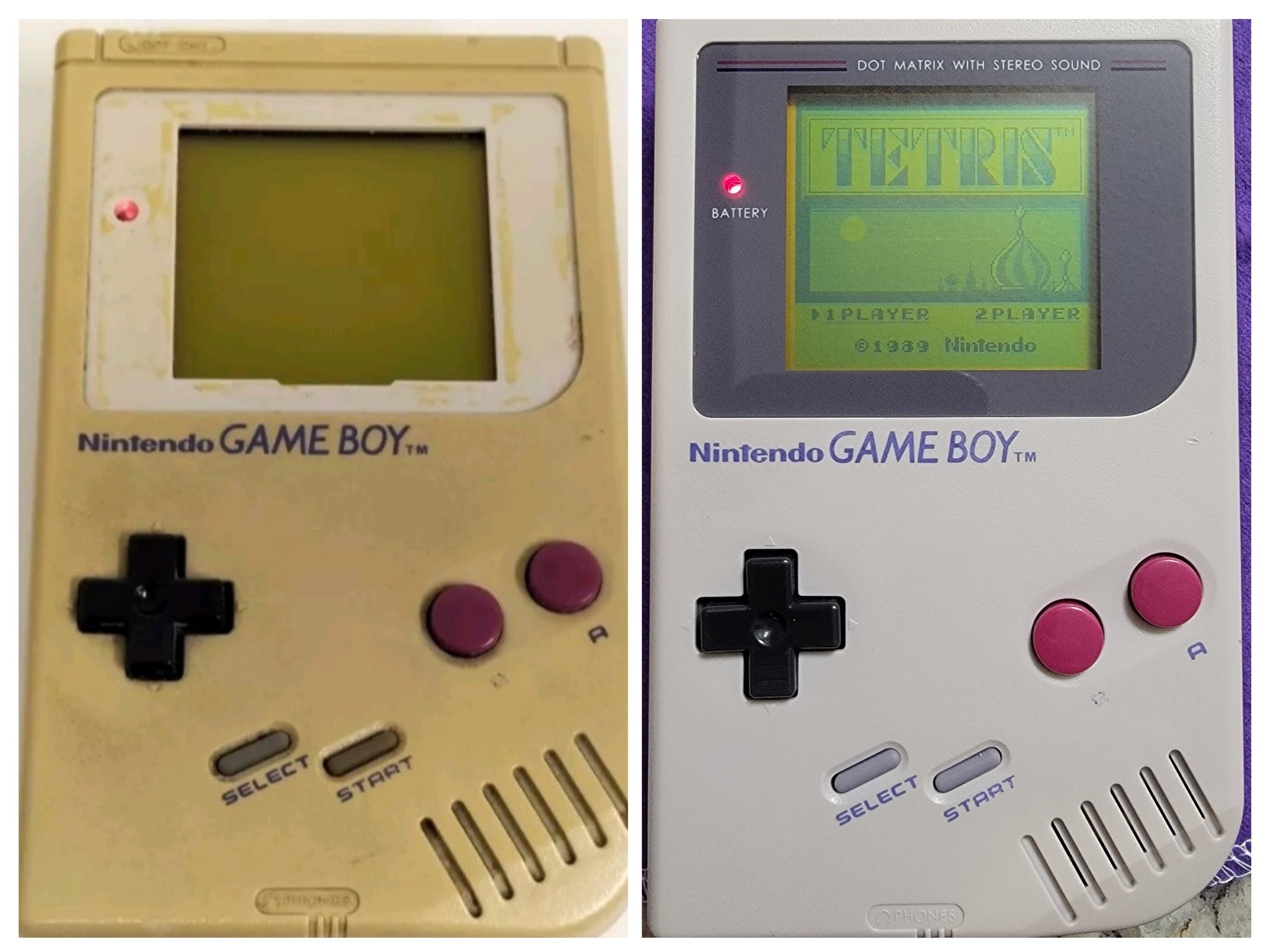 Check out this amazing restoration of an old Gameboy I found online!