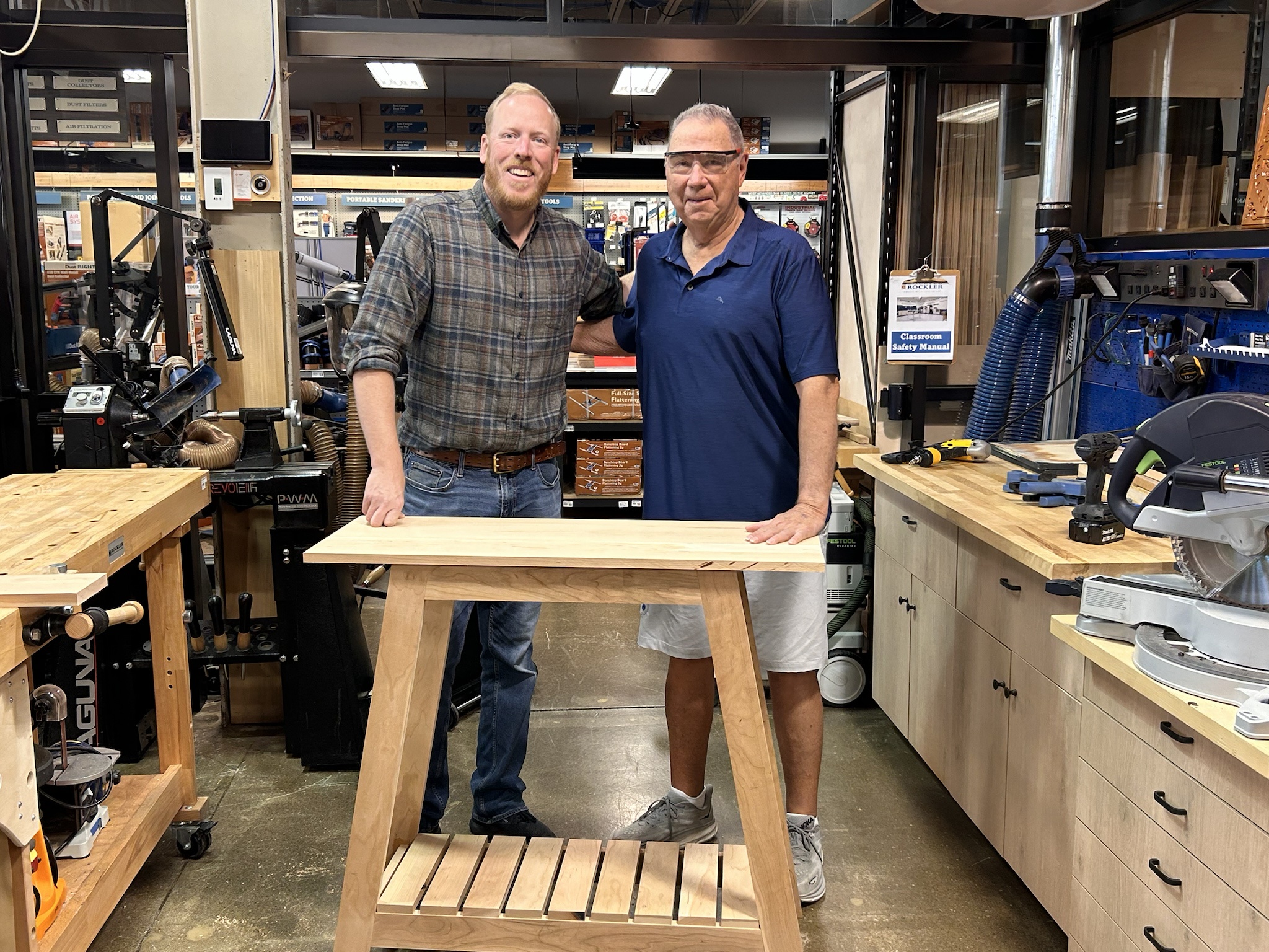 It's heavy, it's hard, and yes, it's made of wood!