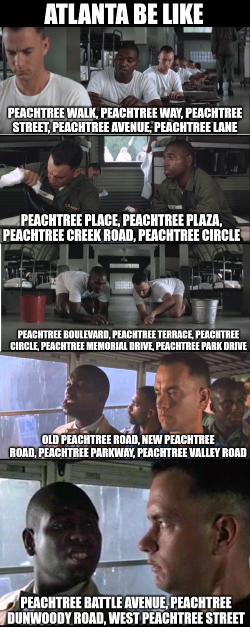 Exploring Peachtree City Center Corners