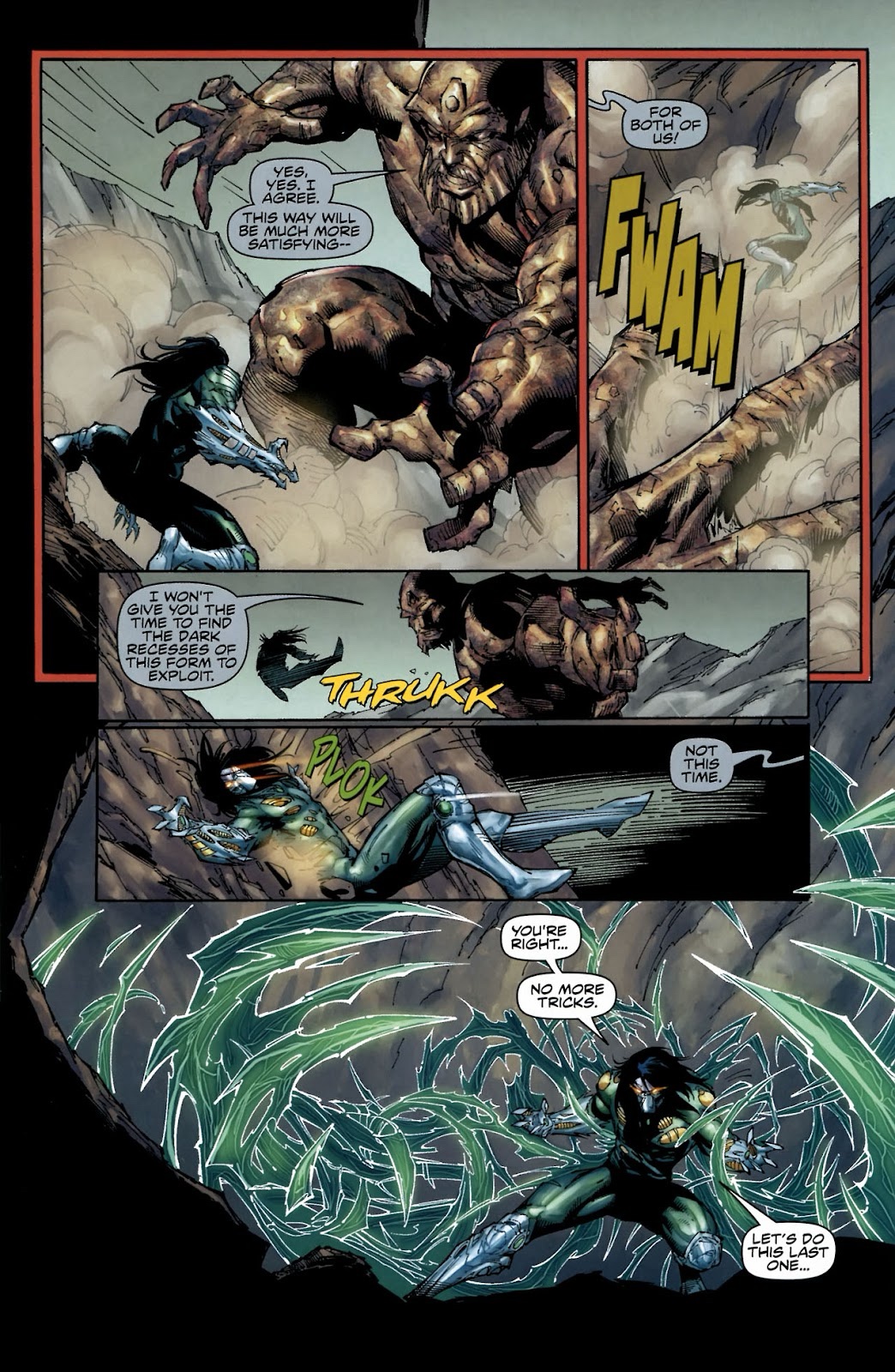 Jackie channels a Susanoo in The Darkness #88