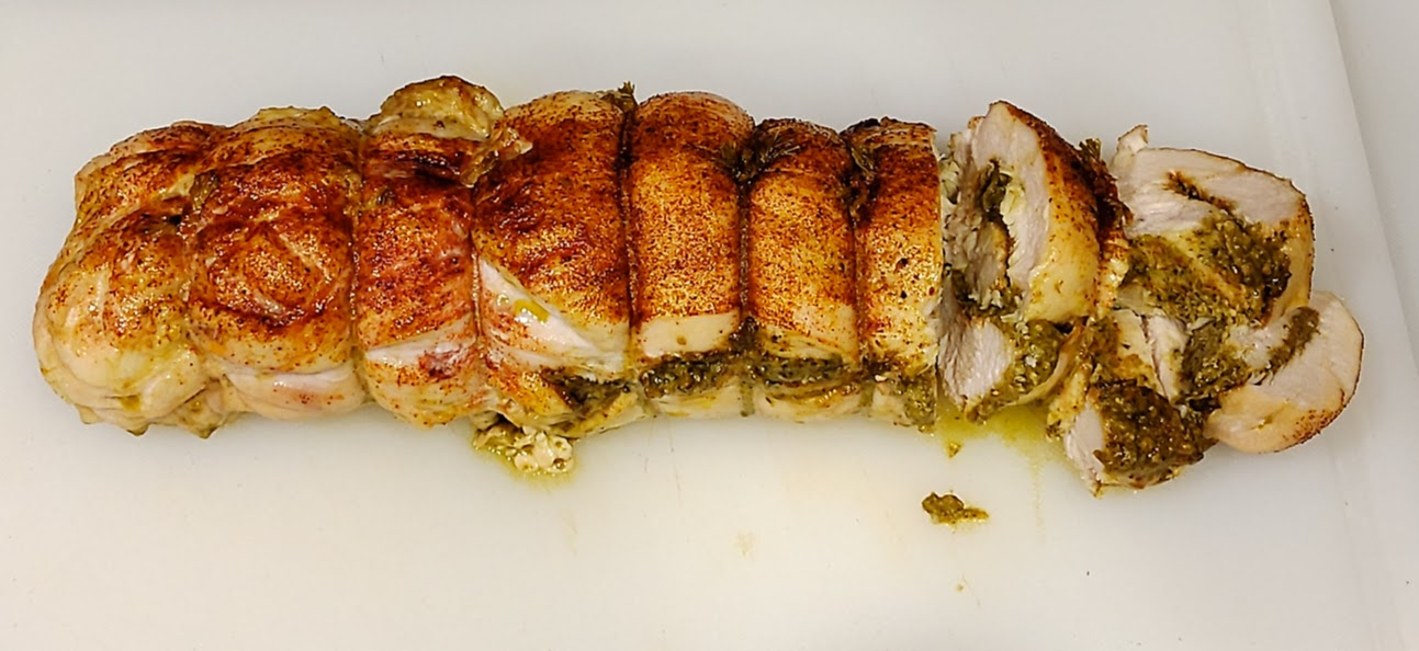 Delicious Chicken Pesto Roulade Recipe