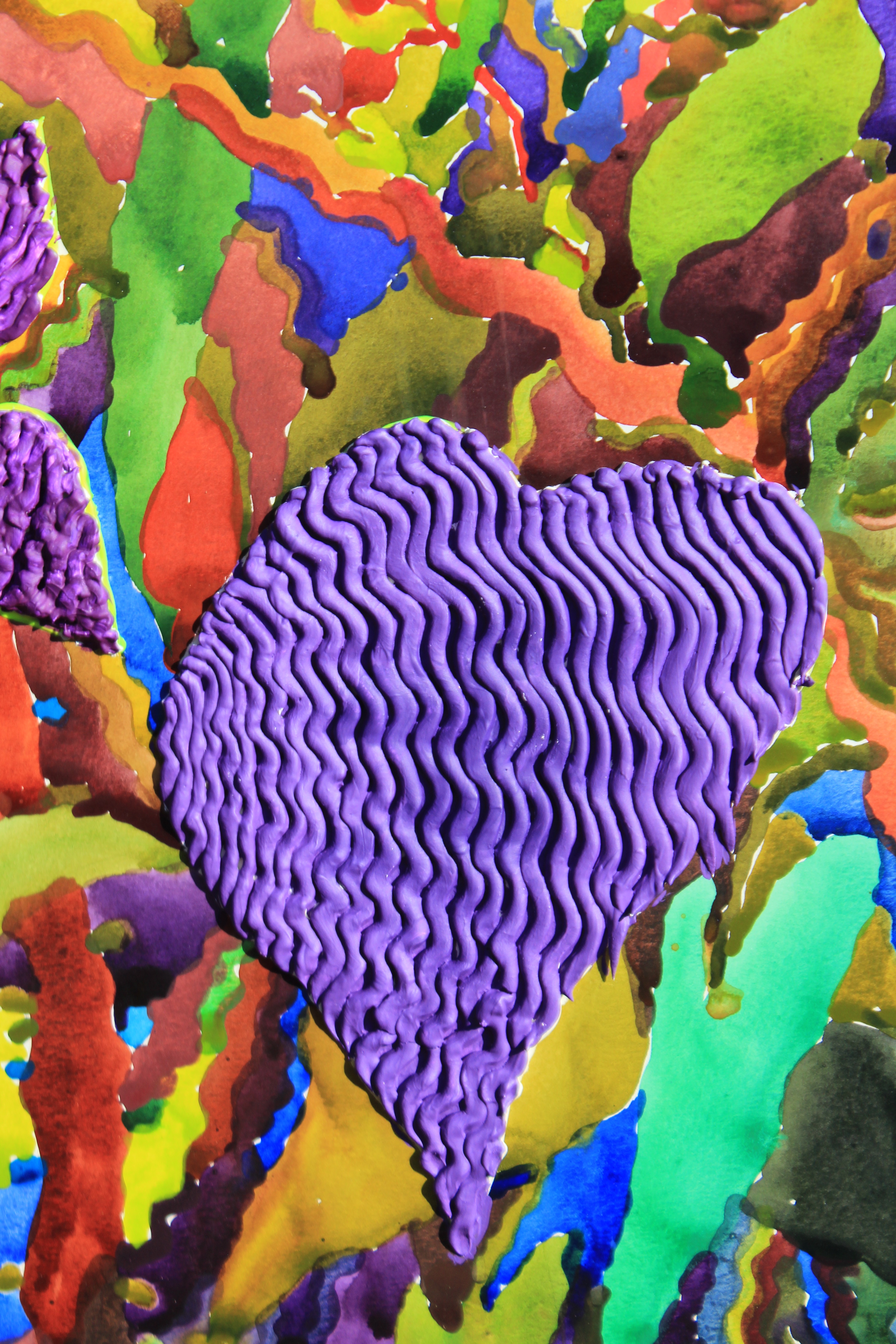 Lythrum Salcaria: Another Stunning Watercolor and Acrylic Artwork