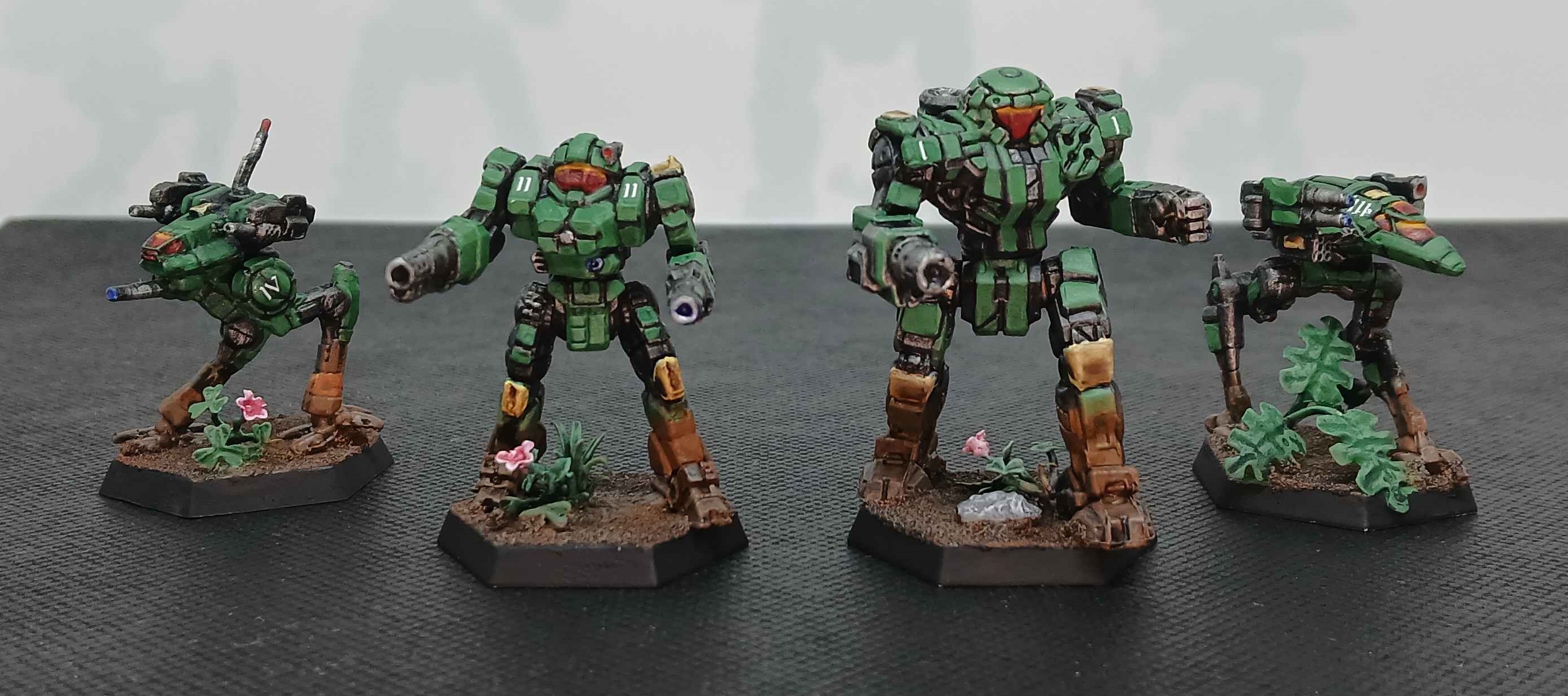 Meet the Newest Warriors Joining My Battletech Company!