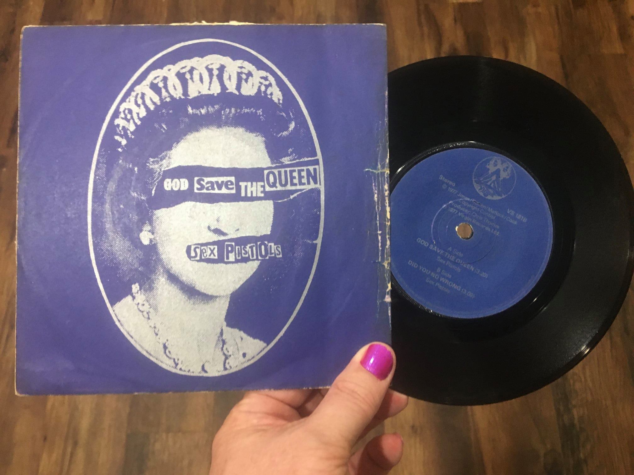 A Collector's Dream: The First Pressing of Sex Pistols' God Save the Queen