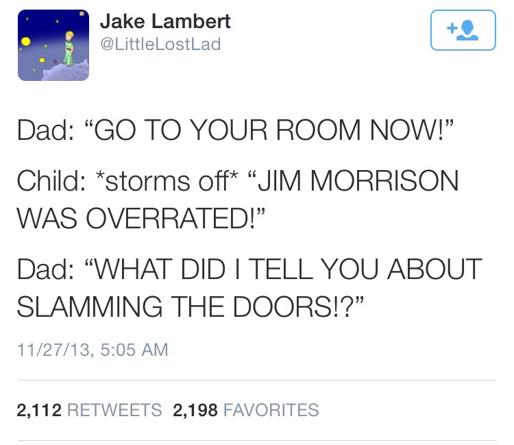 And then this unexpected moment occurred...