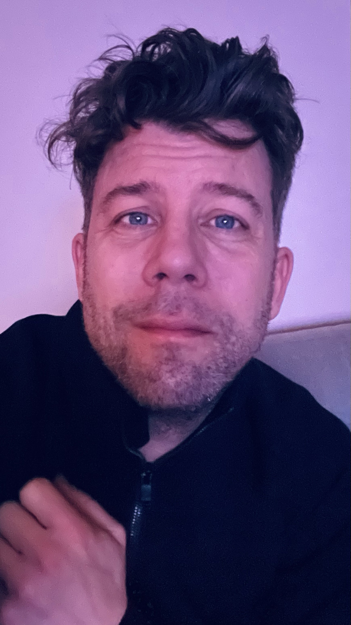 Whiskey-infused eyes and the exhaustion of a long Christmas Eve. Merry Christmas to everyone!