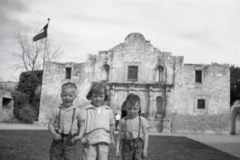 A Glimpse of The Alamo in 1957