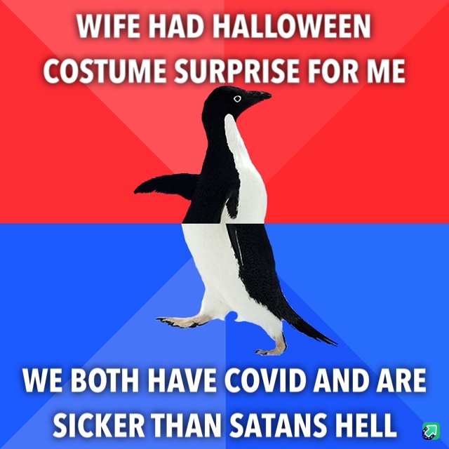 Concealing the Halloween Struggles...