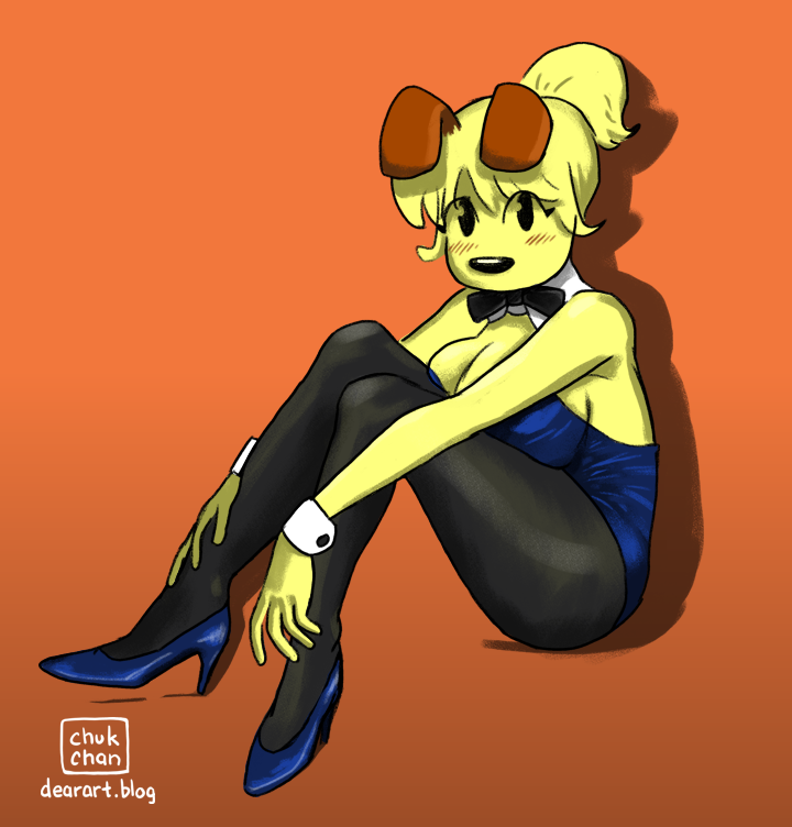 Bunny Girl Fem Odie is here!