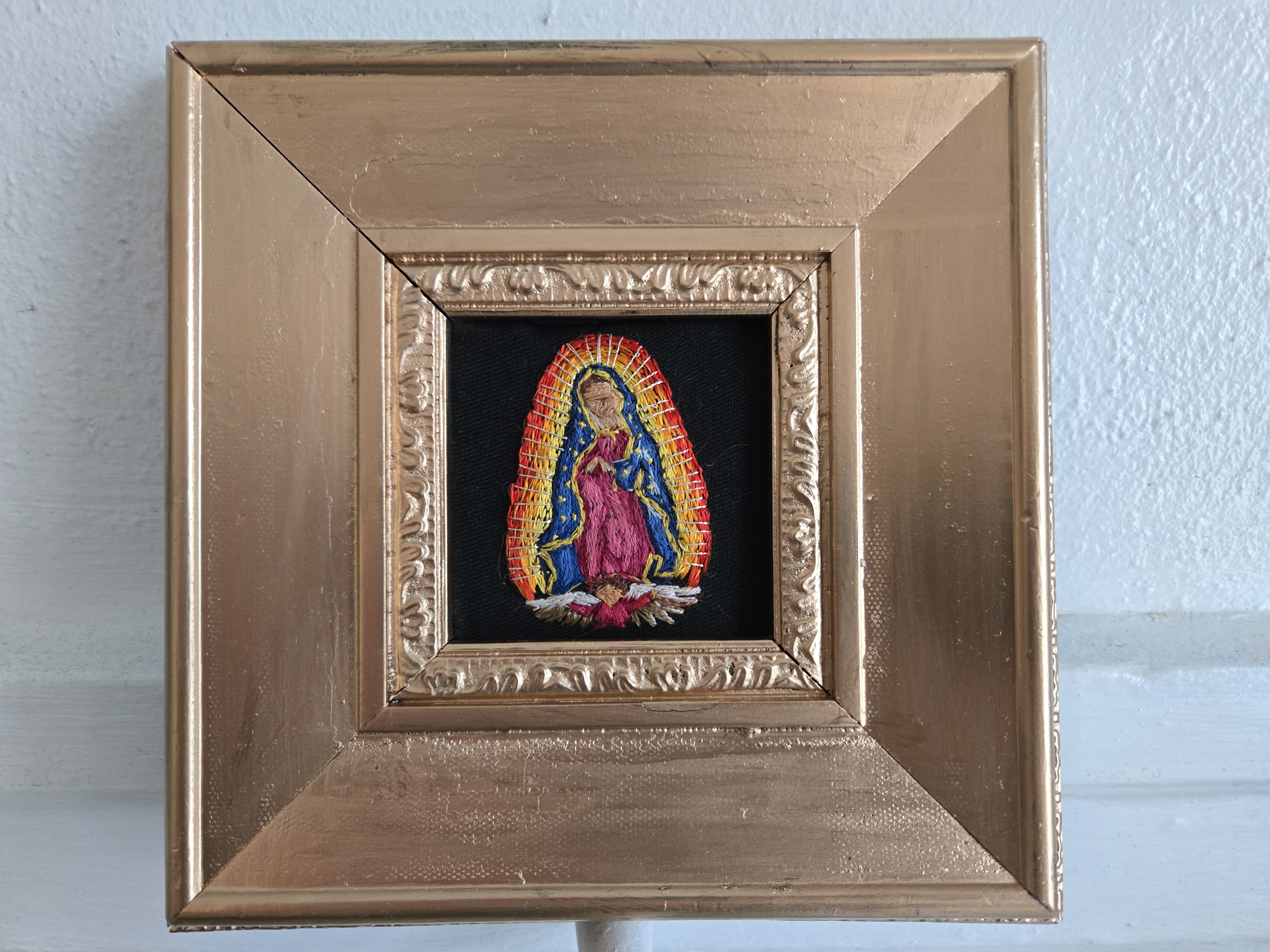 Creating Tiny Wonders: My Journey of Crafting a Lady of Guadalupe