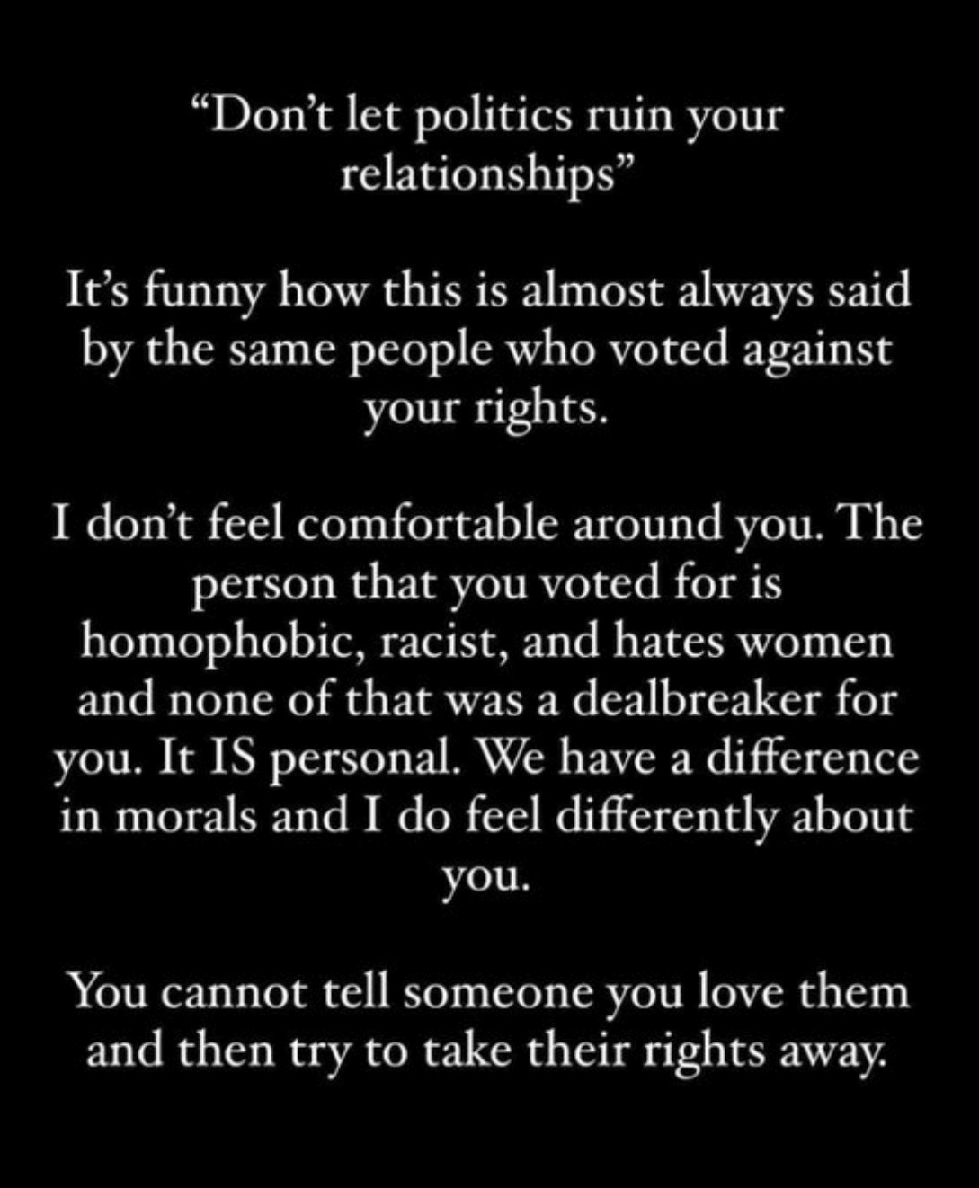 Reflecting on what happened