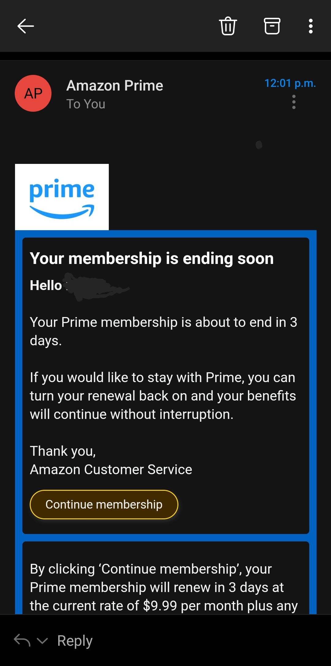 Thanks, but No Thanks, Amazon!