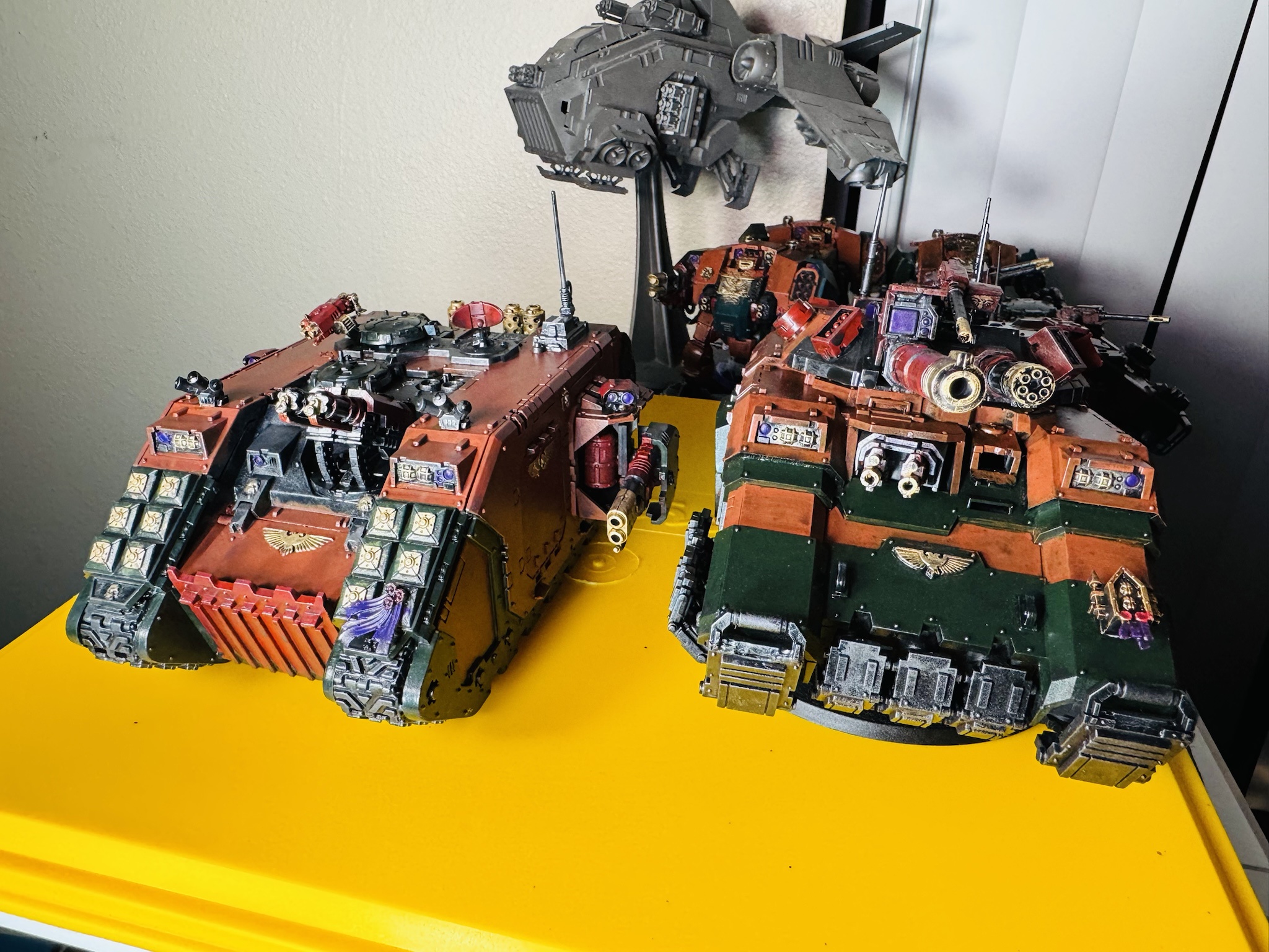 Introducing the latest recruits: Land Raider Redeemer and Repulser Executioner join the ranks!