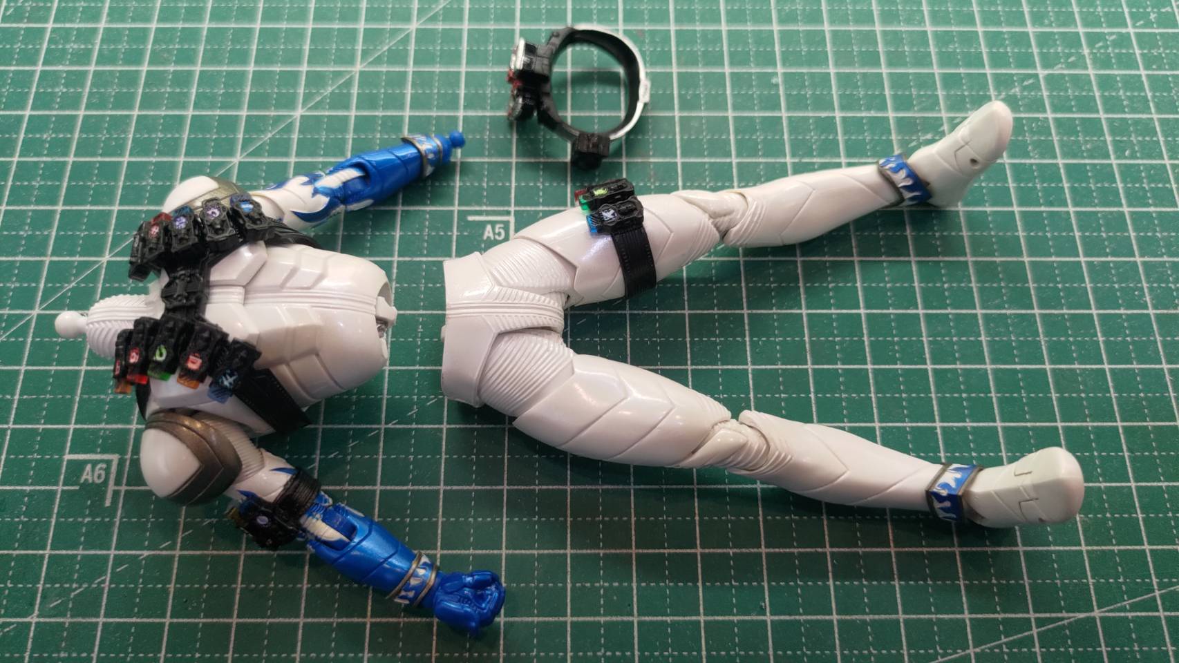 Transformed Toy: Bandai Shinkocchou Kamen Rider Eternal with a New Head