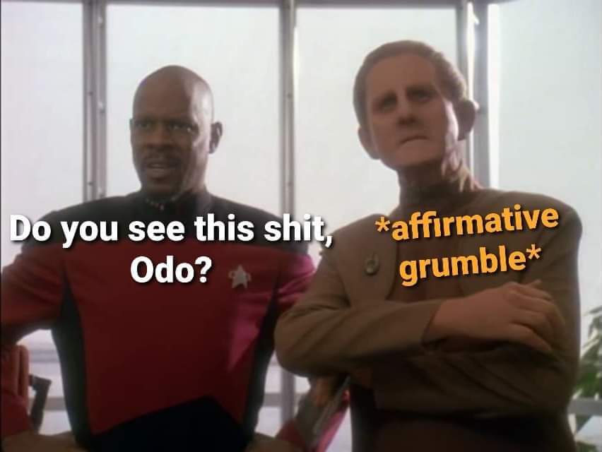 Just half of the episodes from Deep Space Nine!