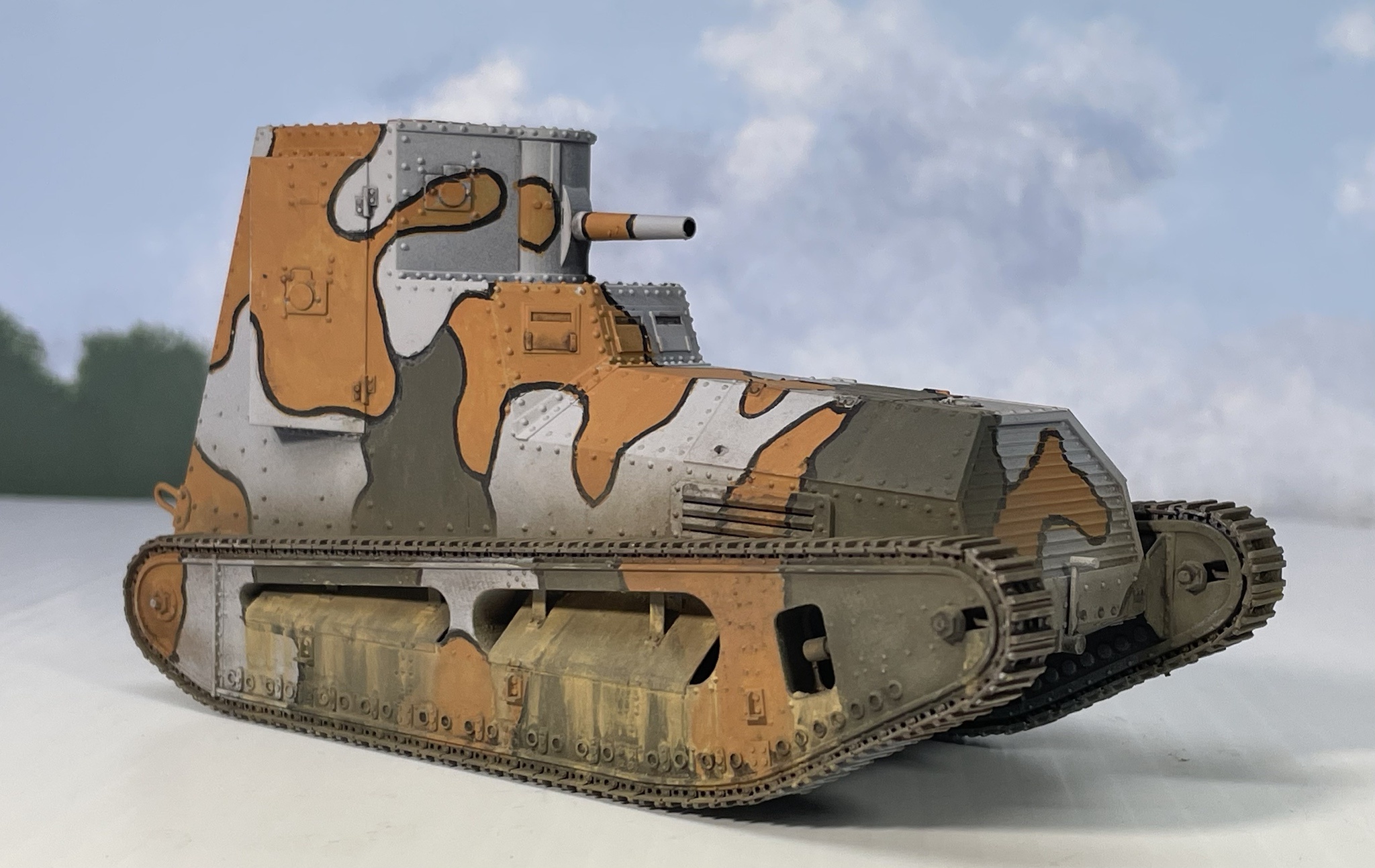 Exploring the WWI German LW-2 Tank in 1/35 Scale