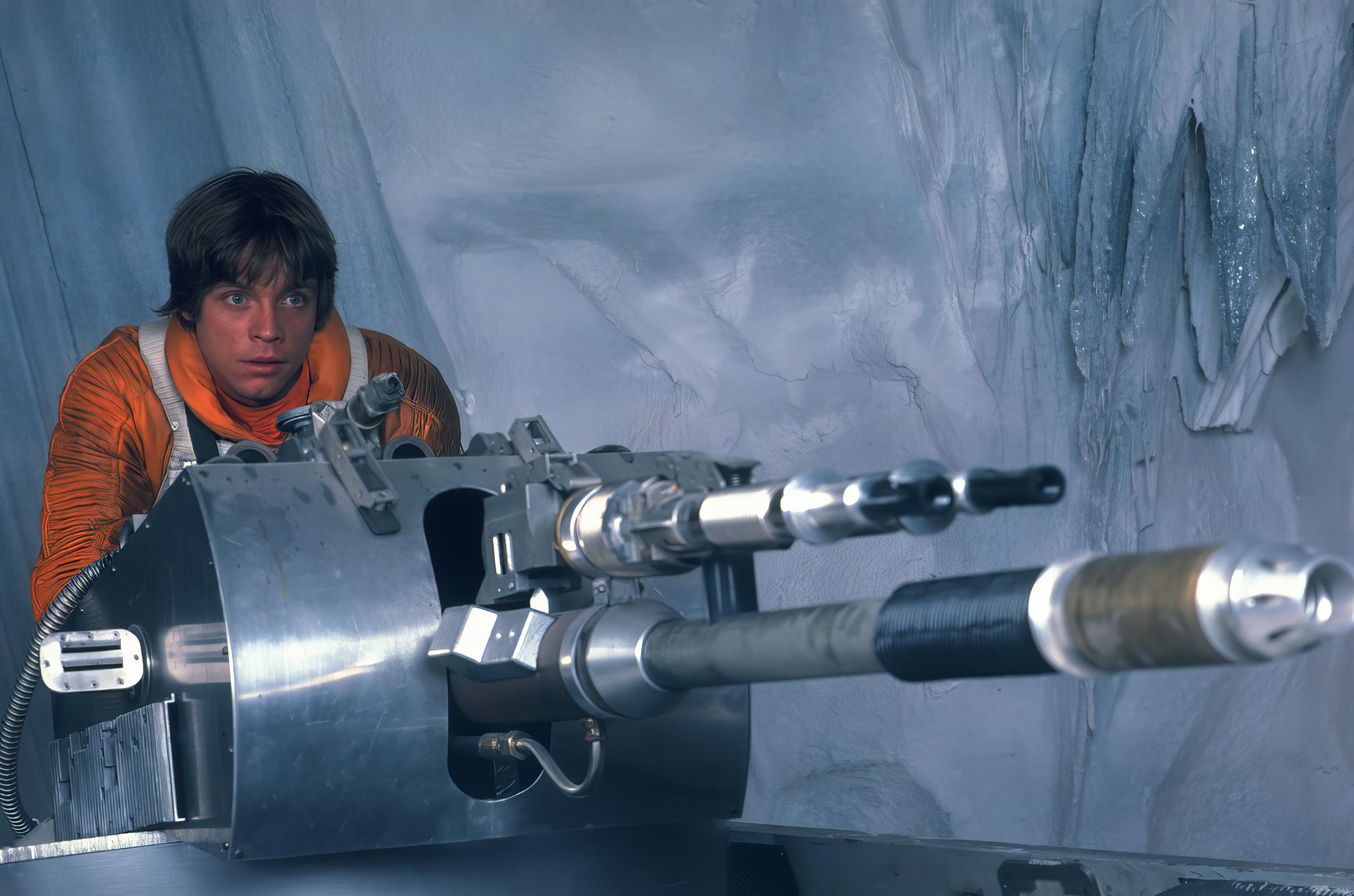 Behind the Scenes of Star Wars: Episode V – The Empire Strikes Back with Luke Skywalker and His Ice Cutter
