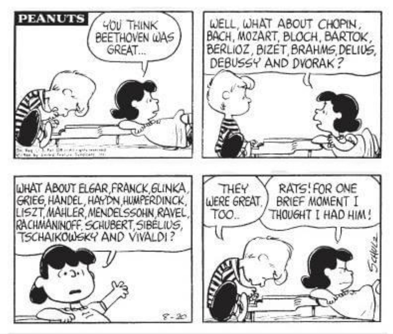Schroeder's Heartfelt Tribute to Mozart
