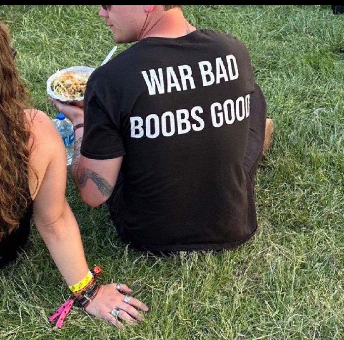 The Great Debate: War is Bad, Boobs are Good