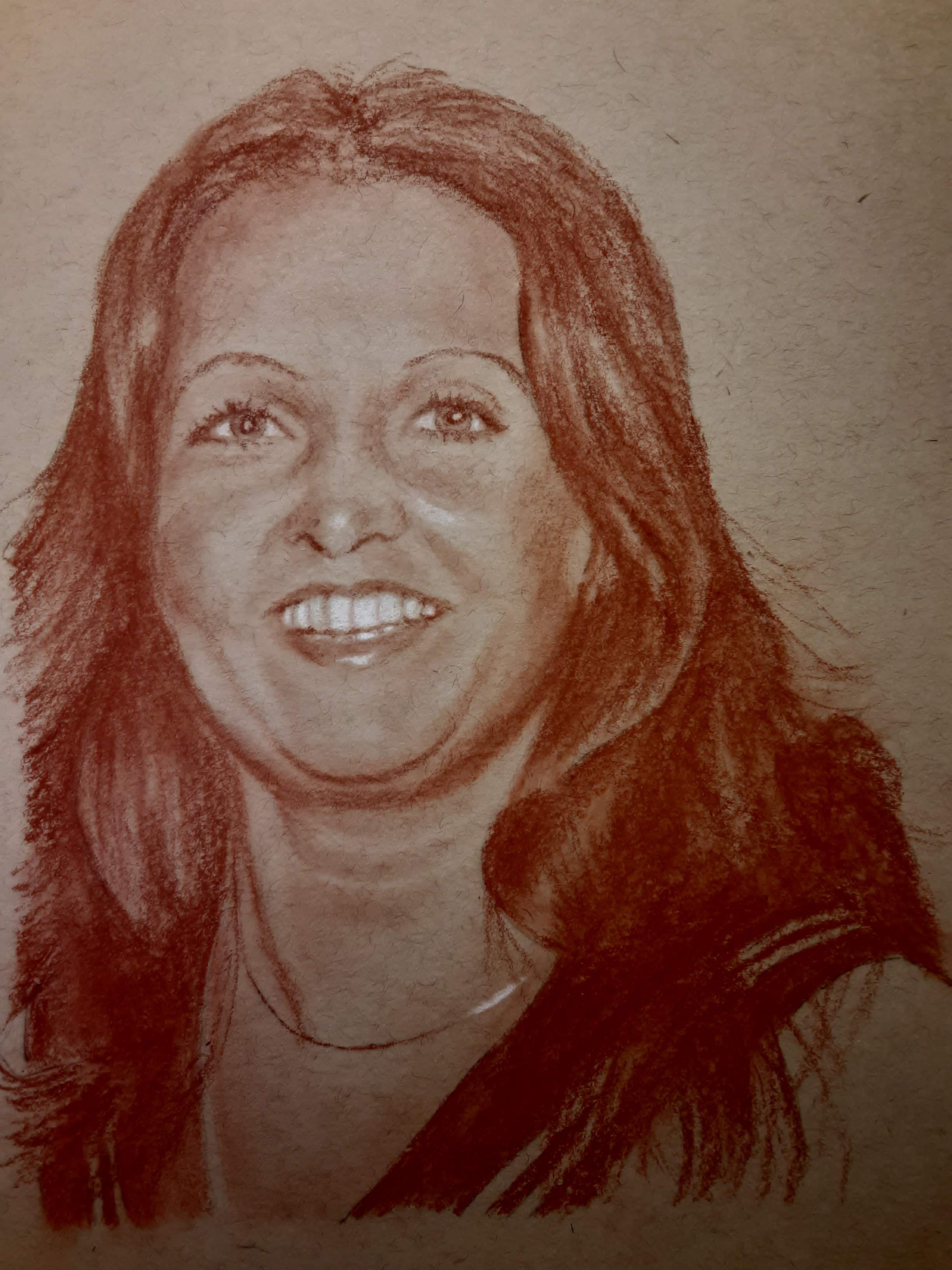 Conte's Sketch of a Woman: A Study in Grace