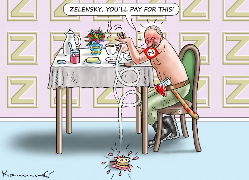 Putin Caricature: A Satirical Take