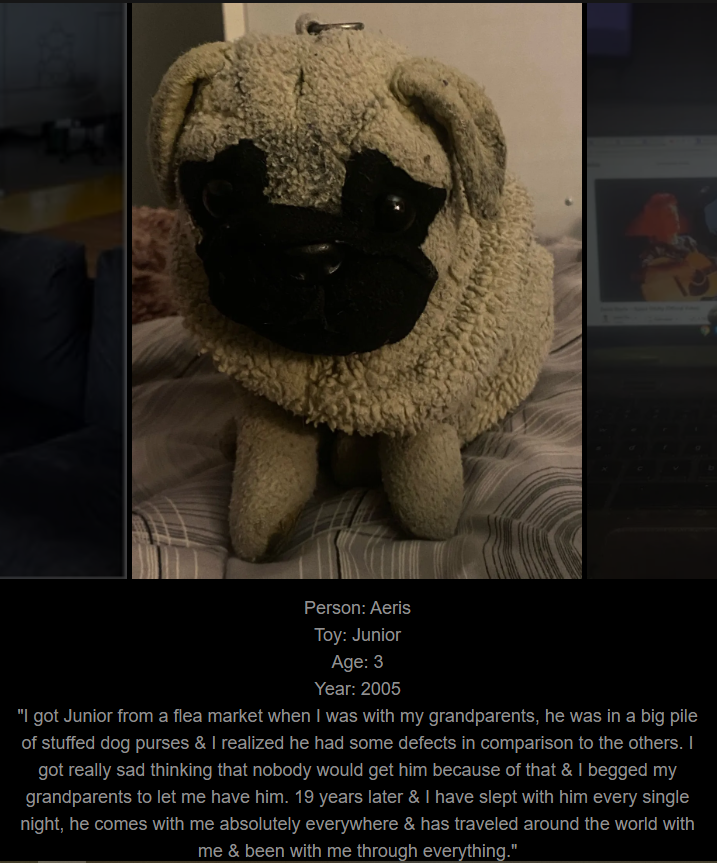 Day 754: Join Me on a Nostalgic Journey at www.saidtheskinhorse.com - Meet Junior, Our Newest Toy!