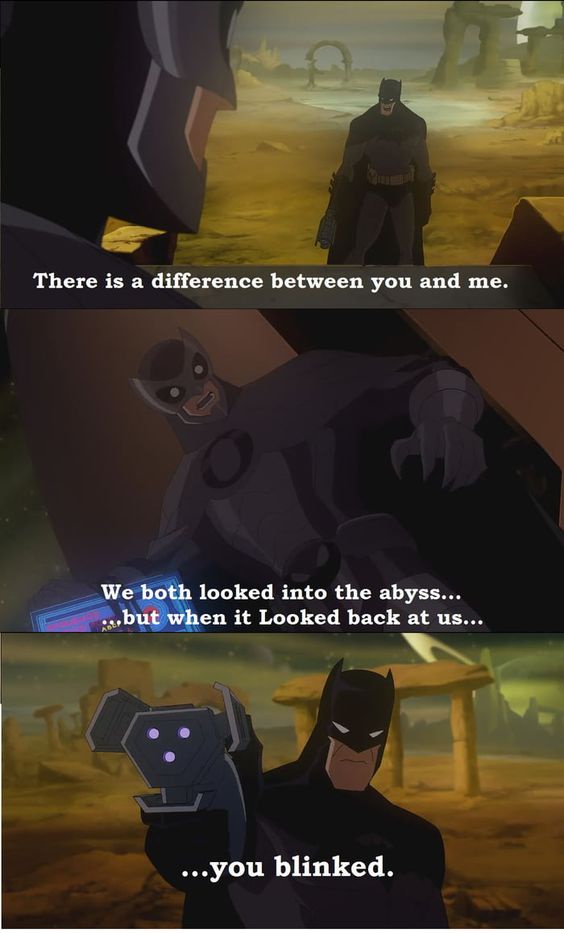 A Legendary Batman Quote That Defines Badassery