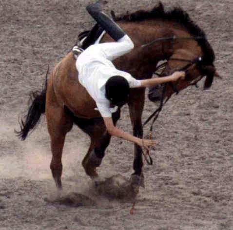 Thrown Off the Saddle