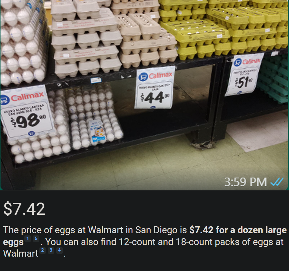 Eggs Just 1/3 the Price, Only 4 Miles Away!