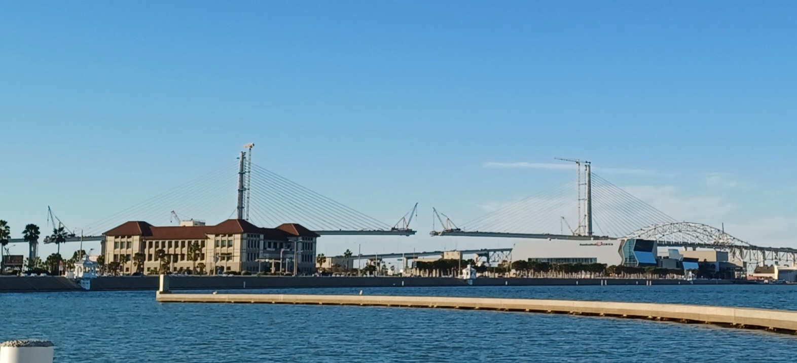 Almost There! The New Harbor Bridge in Corpus Christi TX, Five Years Late