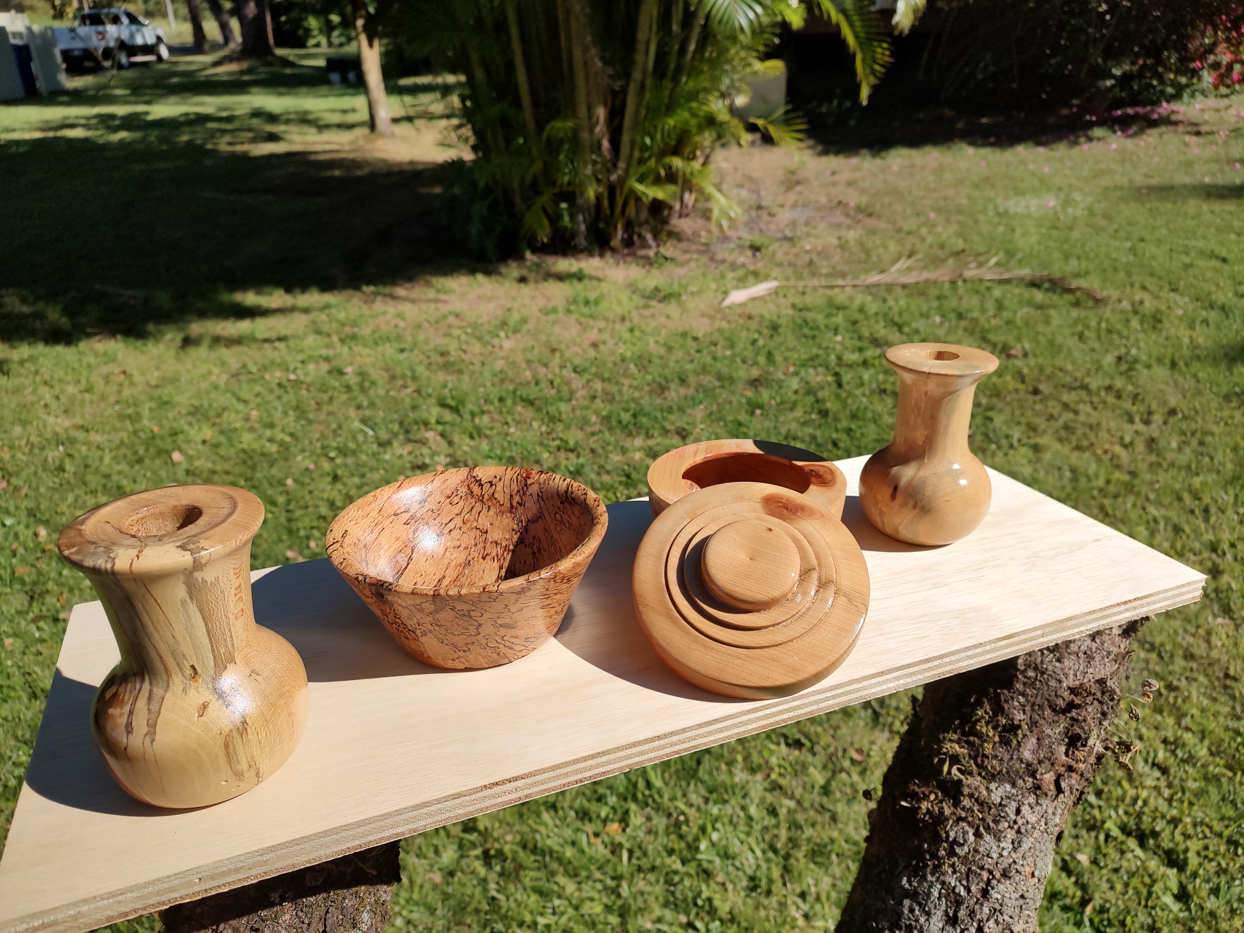 Wood turning is my passion project.