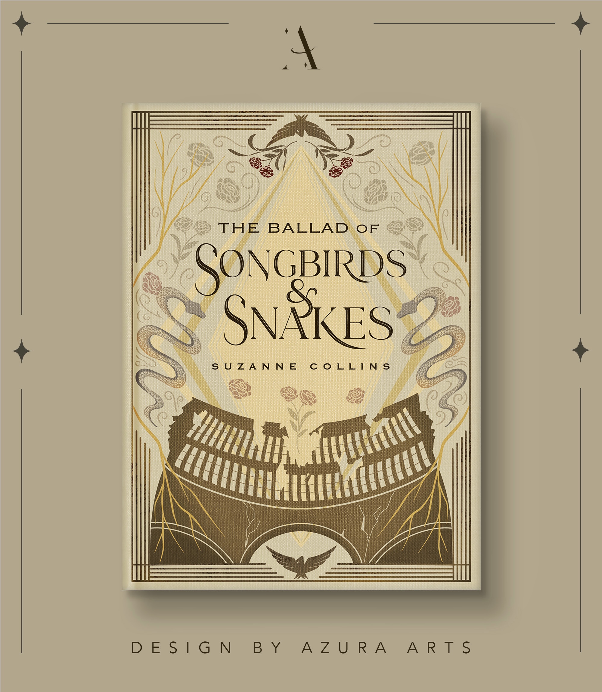 Alternate Cover Art for 'The Ballad of Songbirds & Snakes' by Azura Arts