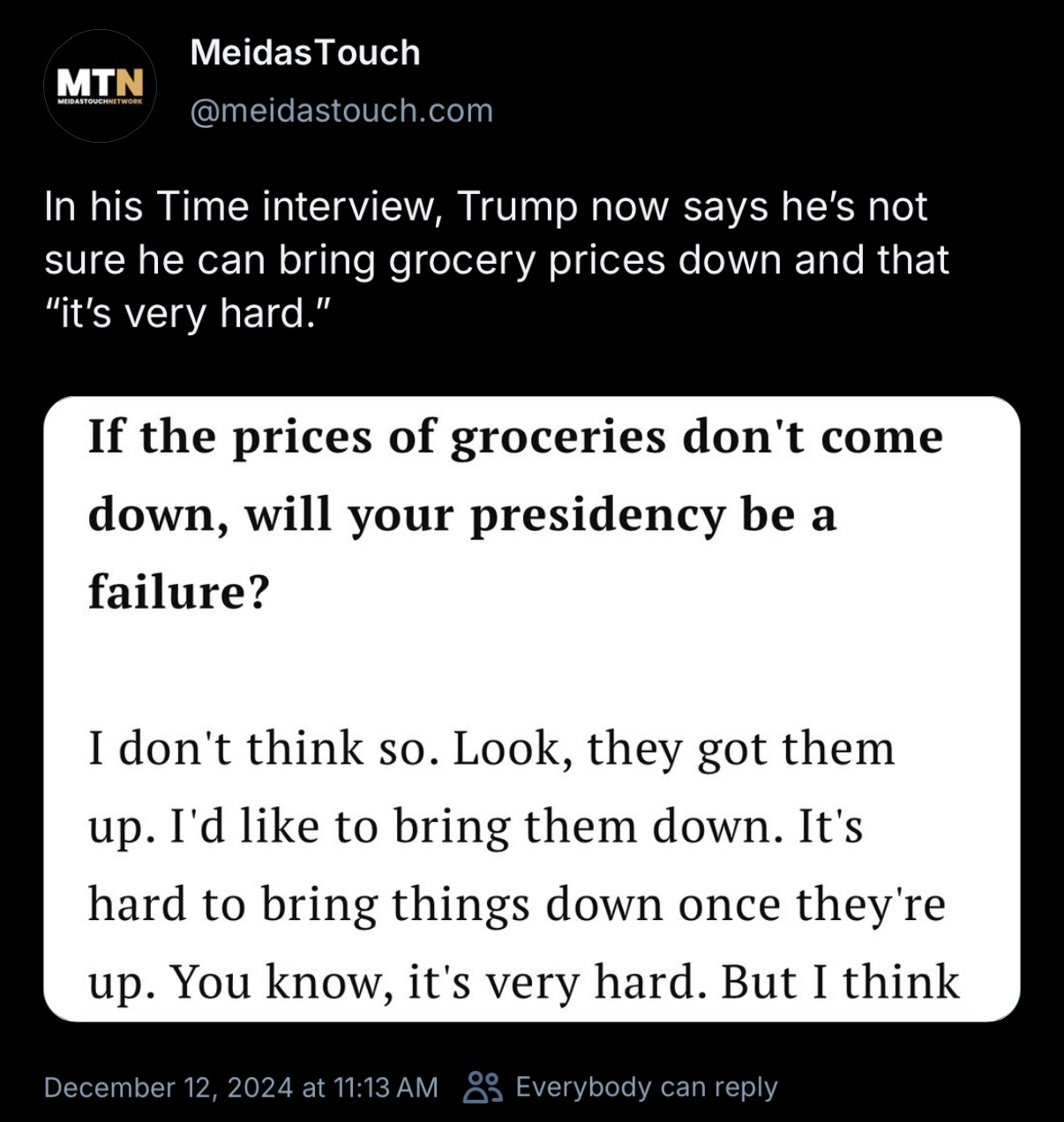 Trump's Grocery Price Promises: Here We Go Again!
