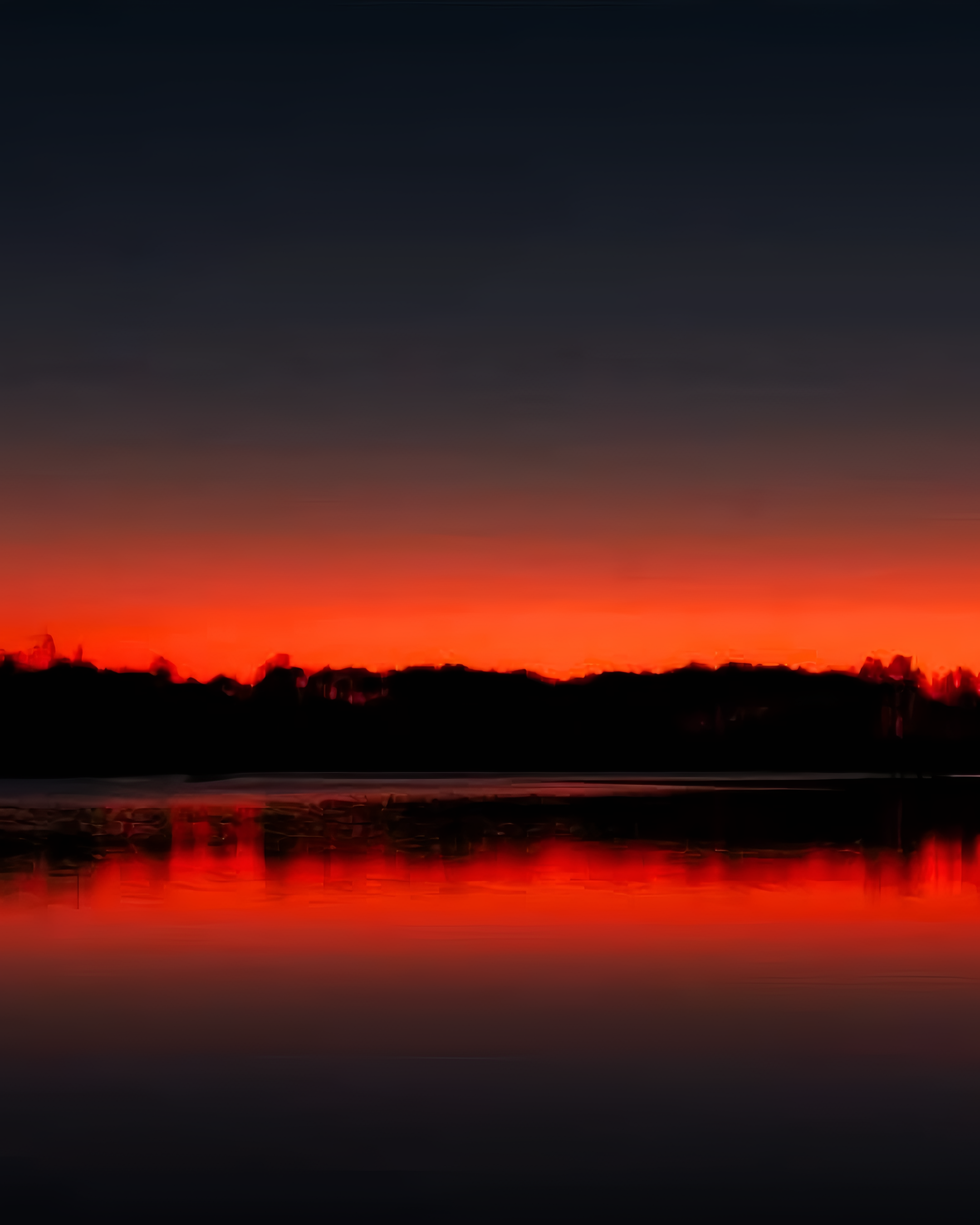 When nature ignites into a fiery spectacle.