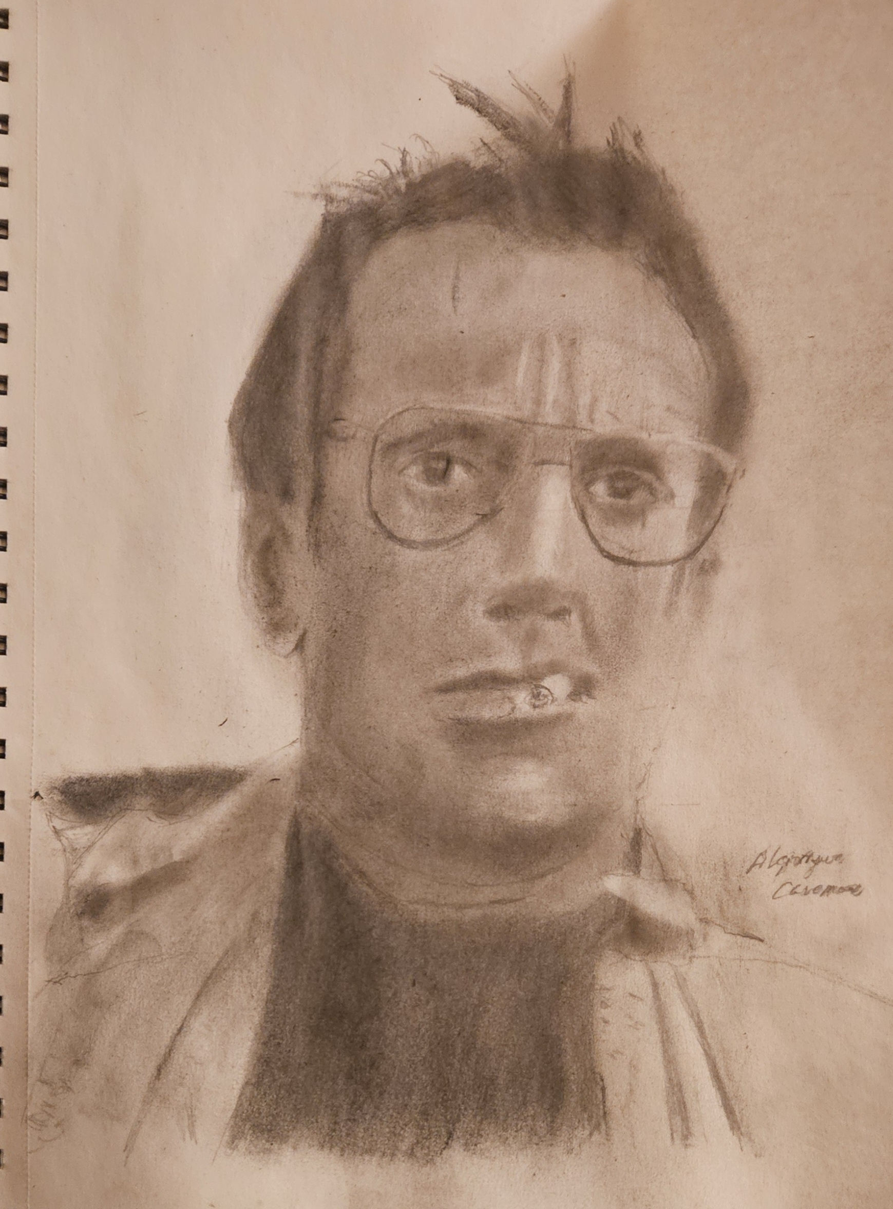 Beautifully Crafted Charcoal Sketch