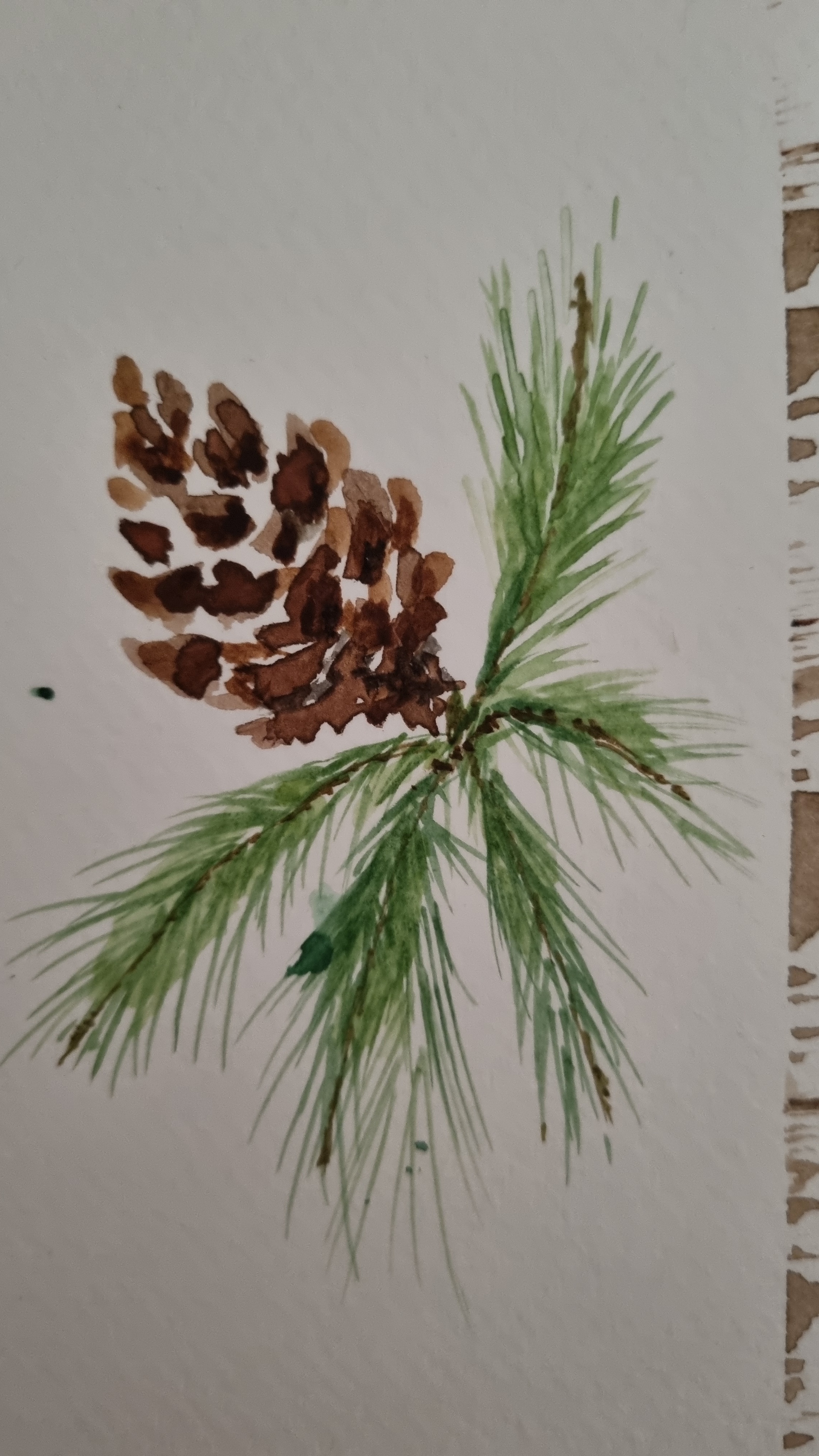 Today's Watercolor Masterpiece: Sketch 01