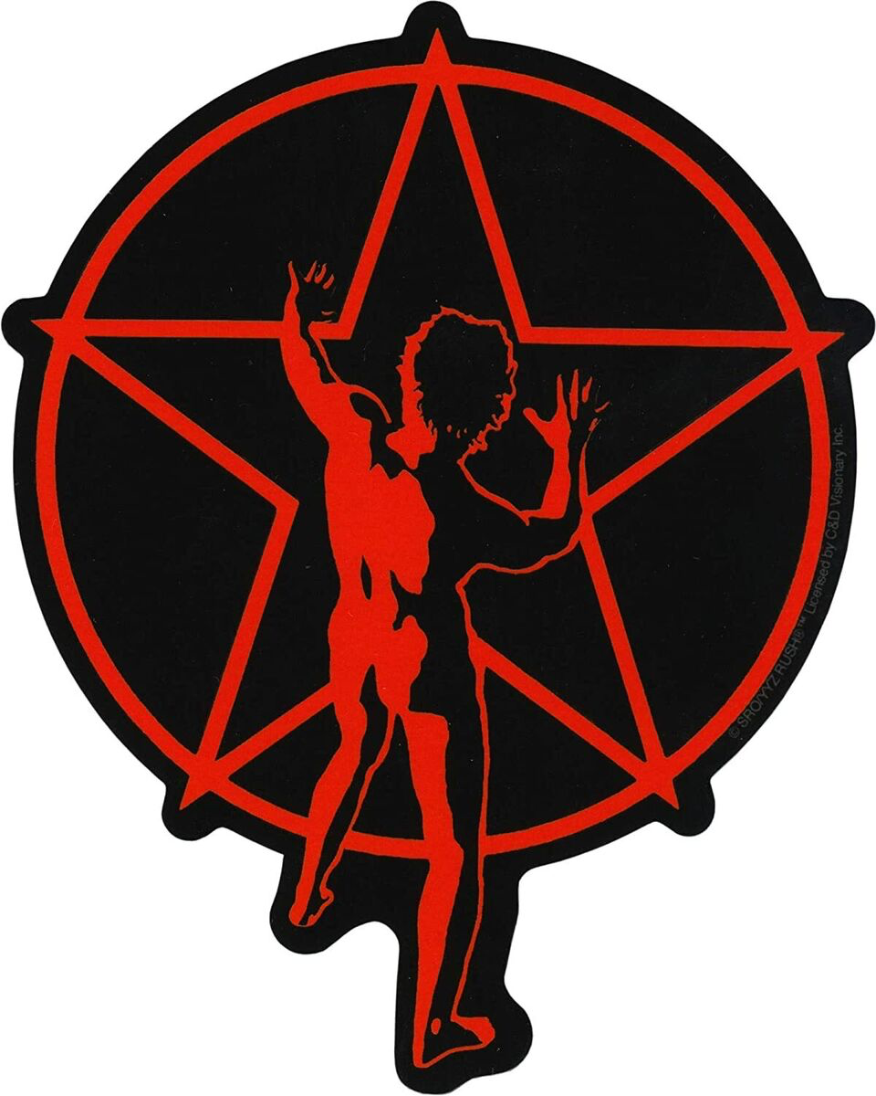 The iconic symbol of the Rush band.