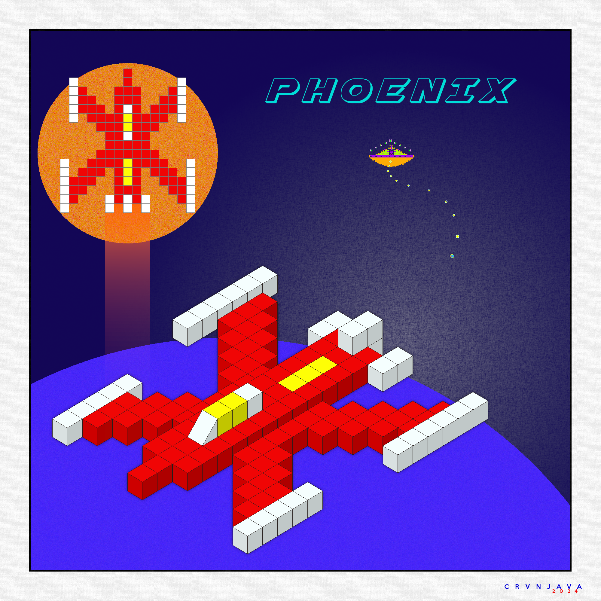 The Phoenix Space Ship Takes Flight