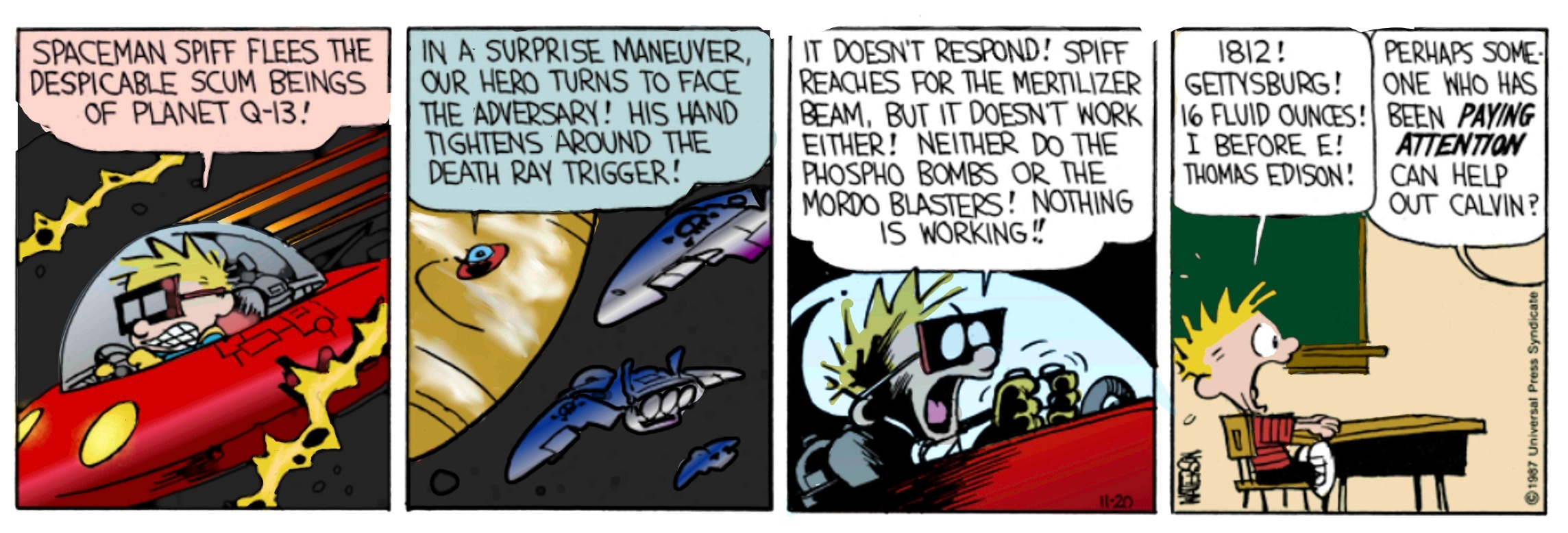 Calvin & Hobbes: Adventures of Spaceman Spiff