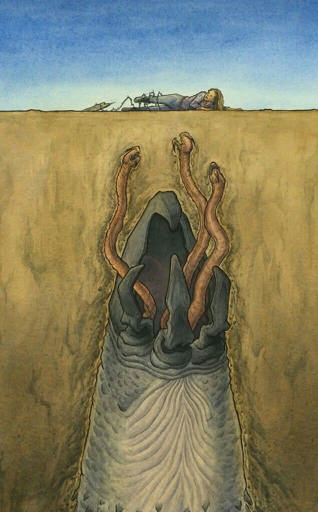 One of my biggest childhood fears revealed!
