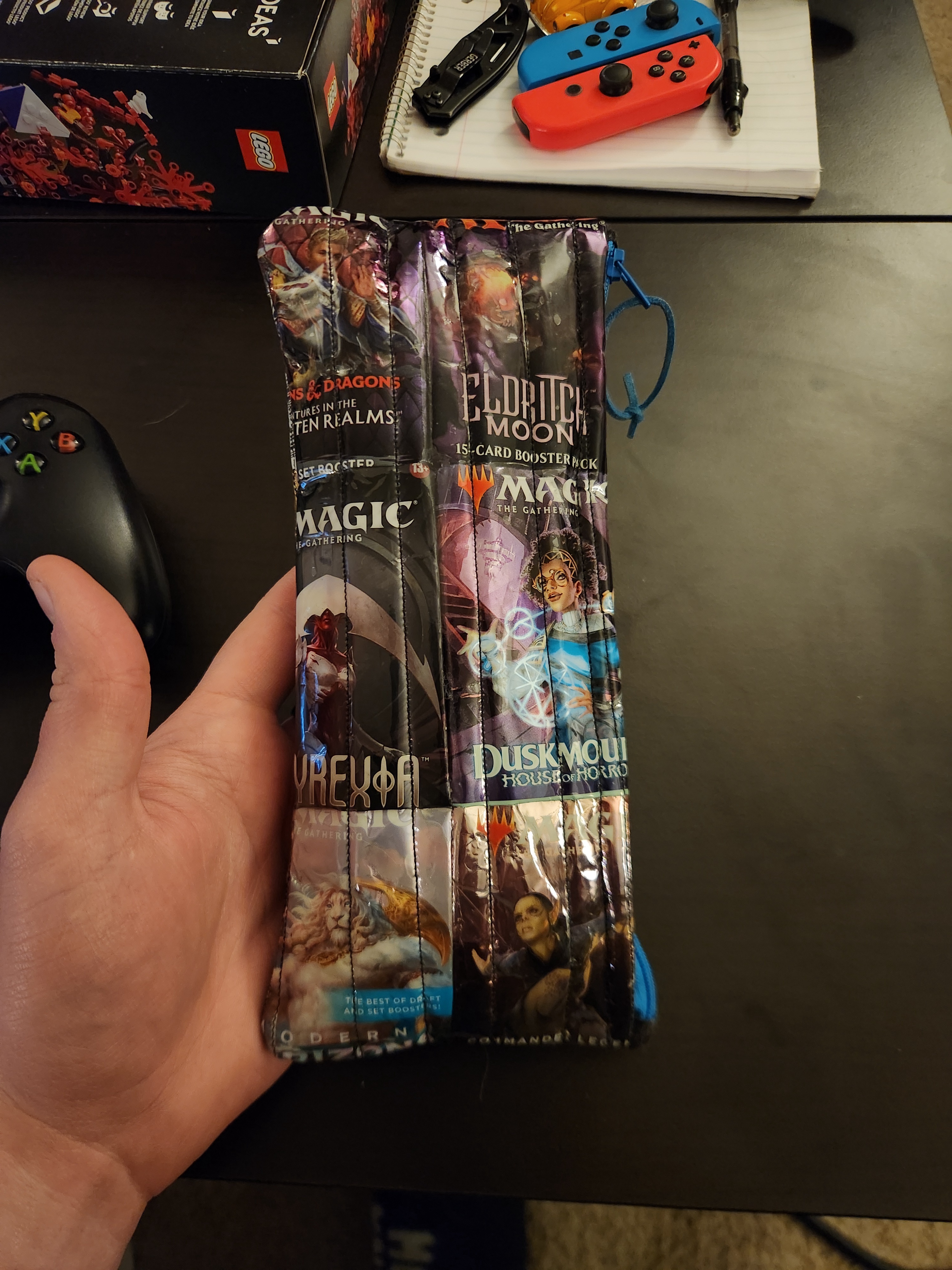 Check Out This Amazing Bag My Grandma Crafted from Magic Pack Wrappers!