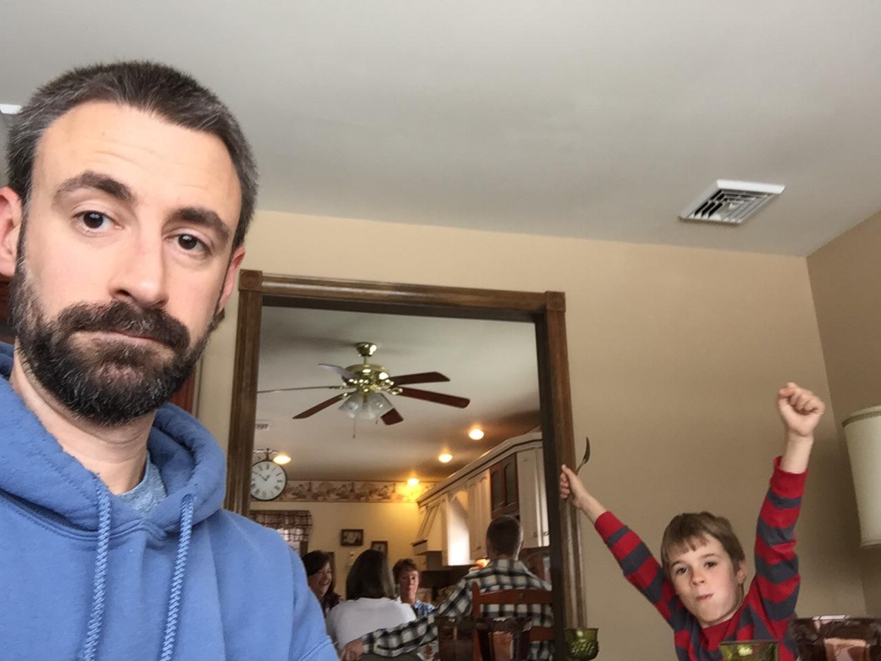 Still stuck at the kids' table at 37 years old!