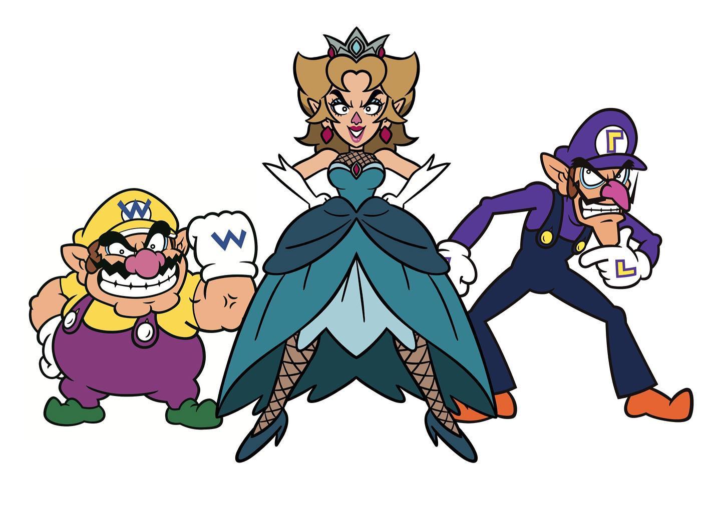 Exploring the Walupeach: Concept Art Unveiled