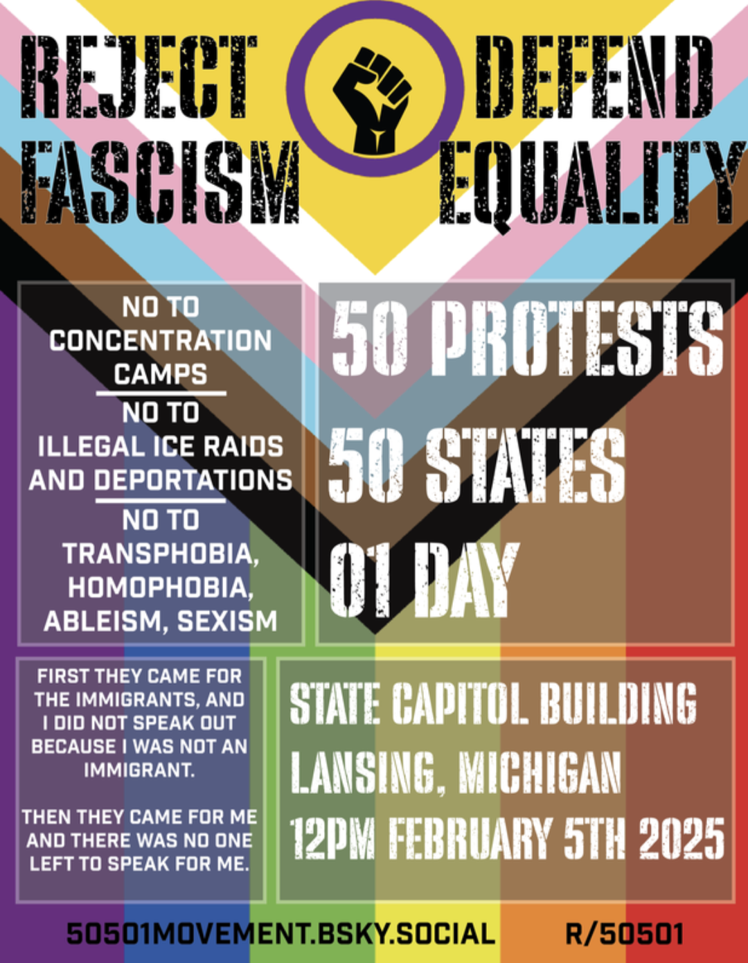 Join the 50501 Protest on February 5th!