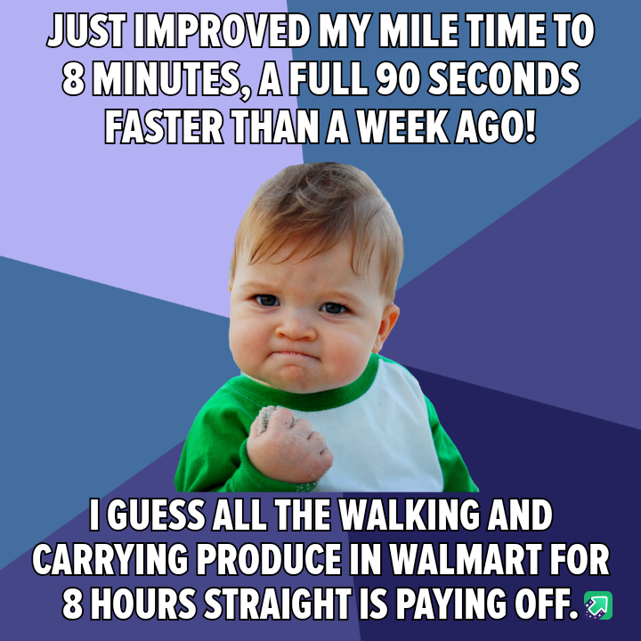 Just a Week into My Job and Committed to Walking Two Miles Daily