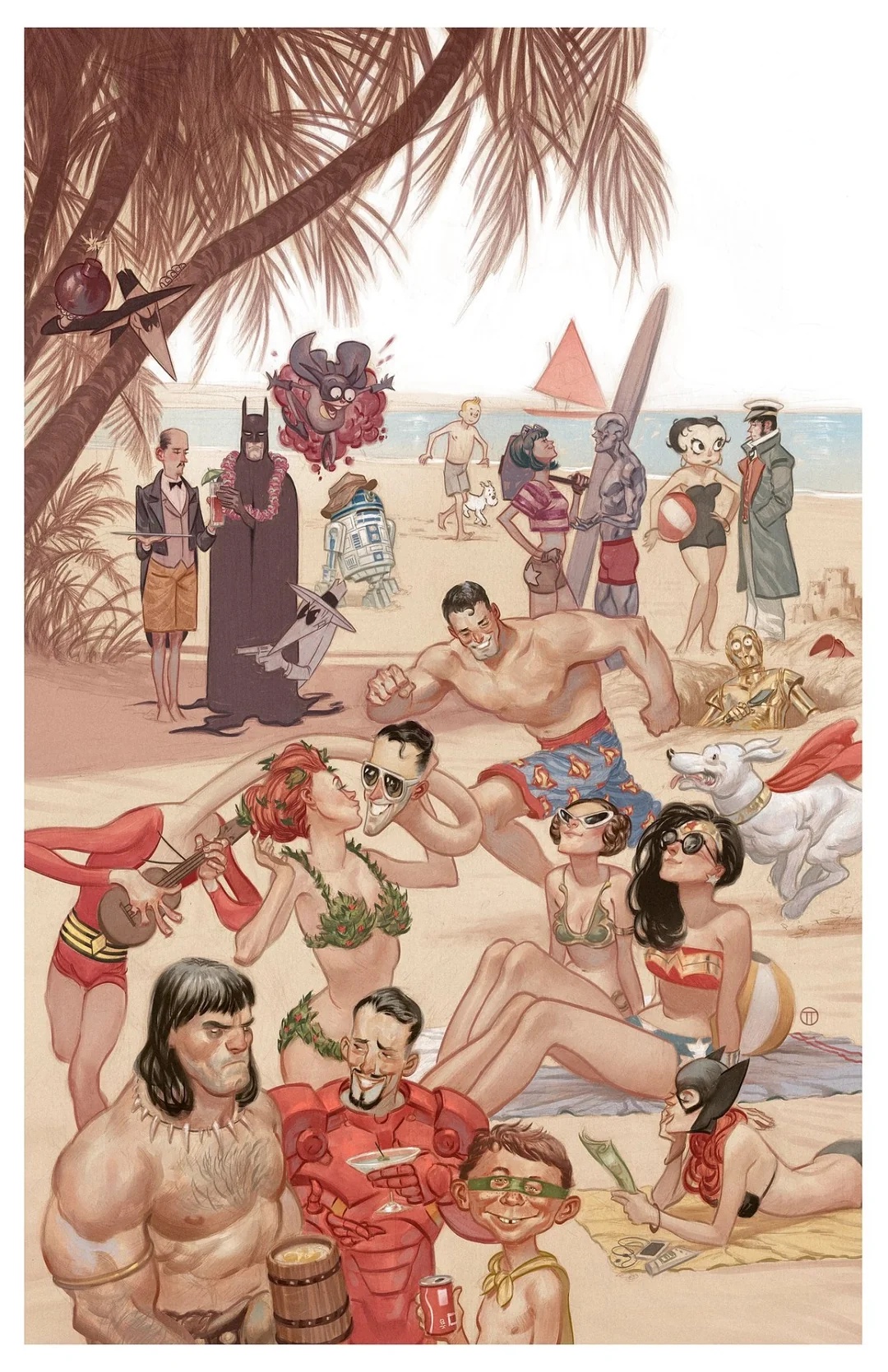 Epic Comic Con Beach Bash