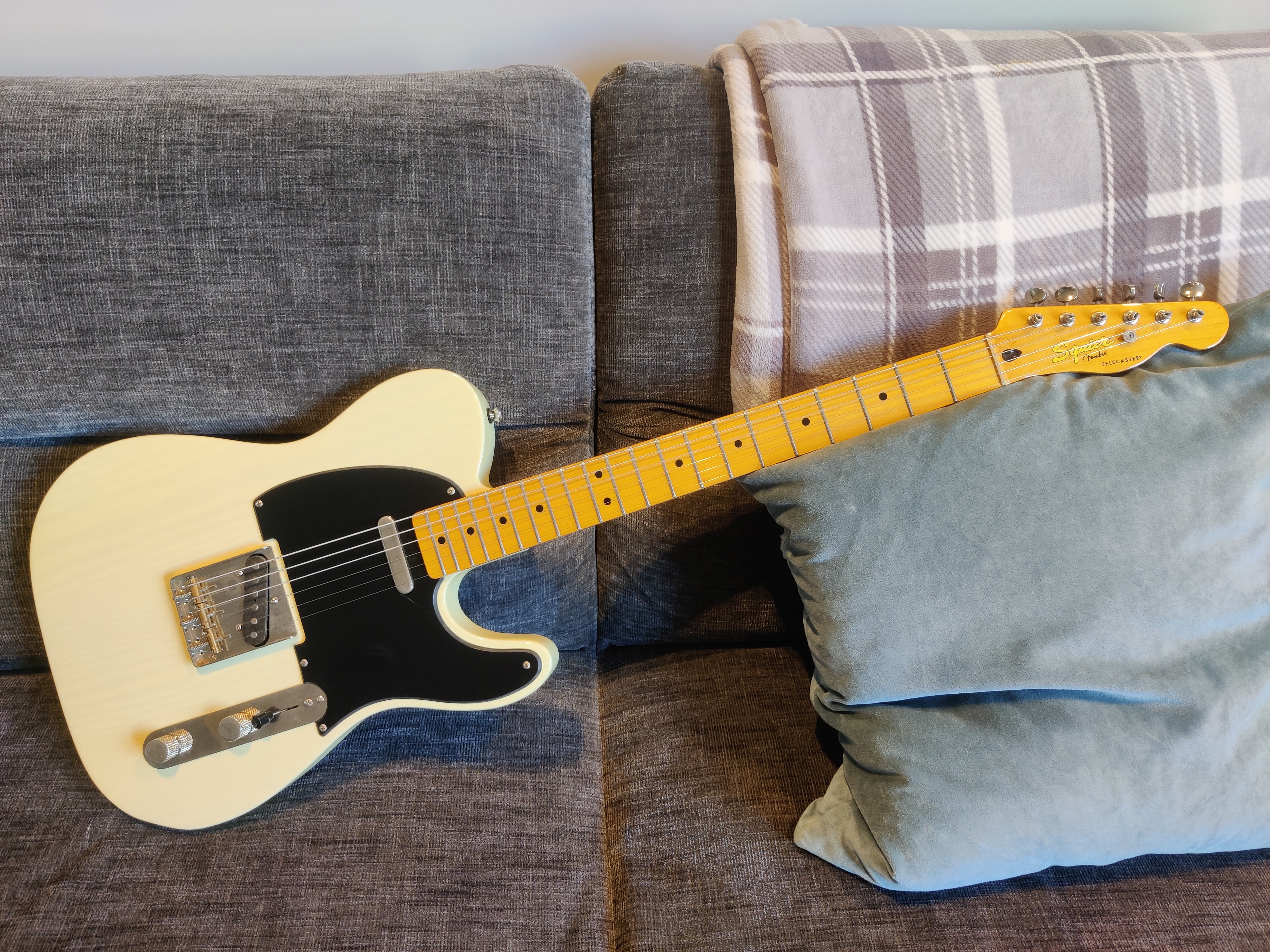 2009 Squier Classic Vibe Telecaster in Vintage Blonde