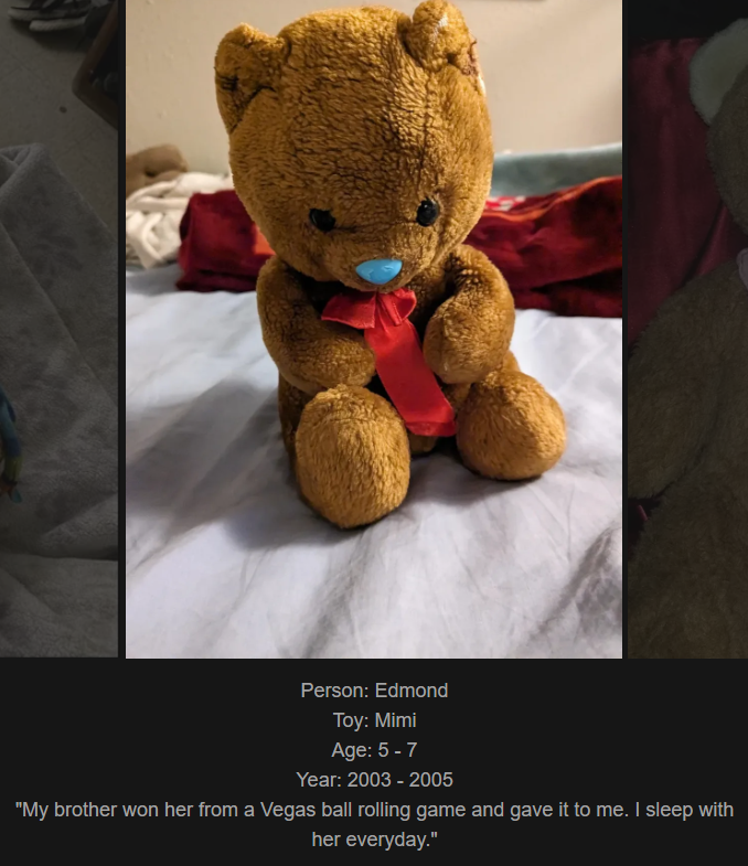 Day 780: Join Me on a Journey to My Website Celebrating Childhood Toys - Meet Mimi, Our Latest Addition!