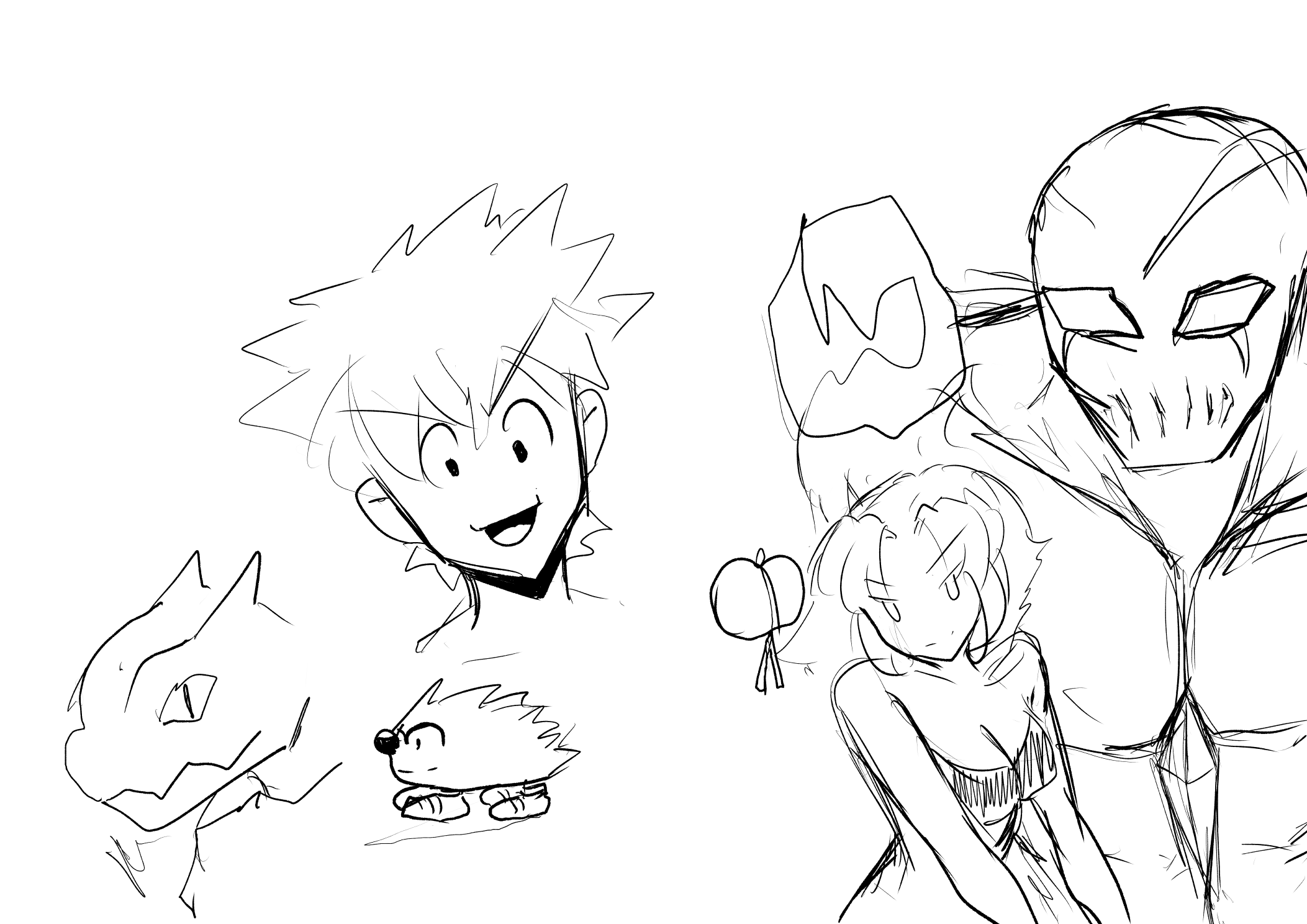 Creative Doodles of My Original Character