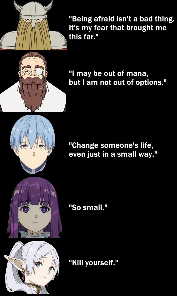 Inspiring Quotes from the Characters of Frieren